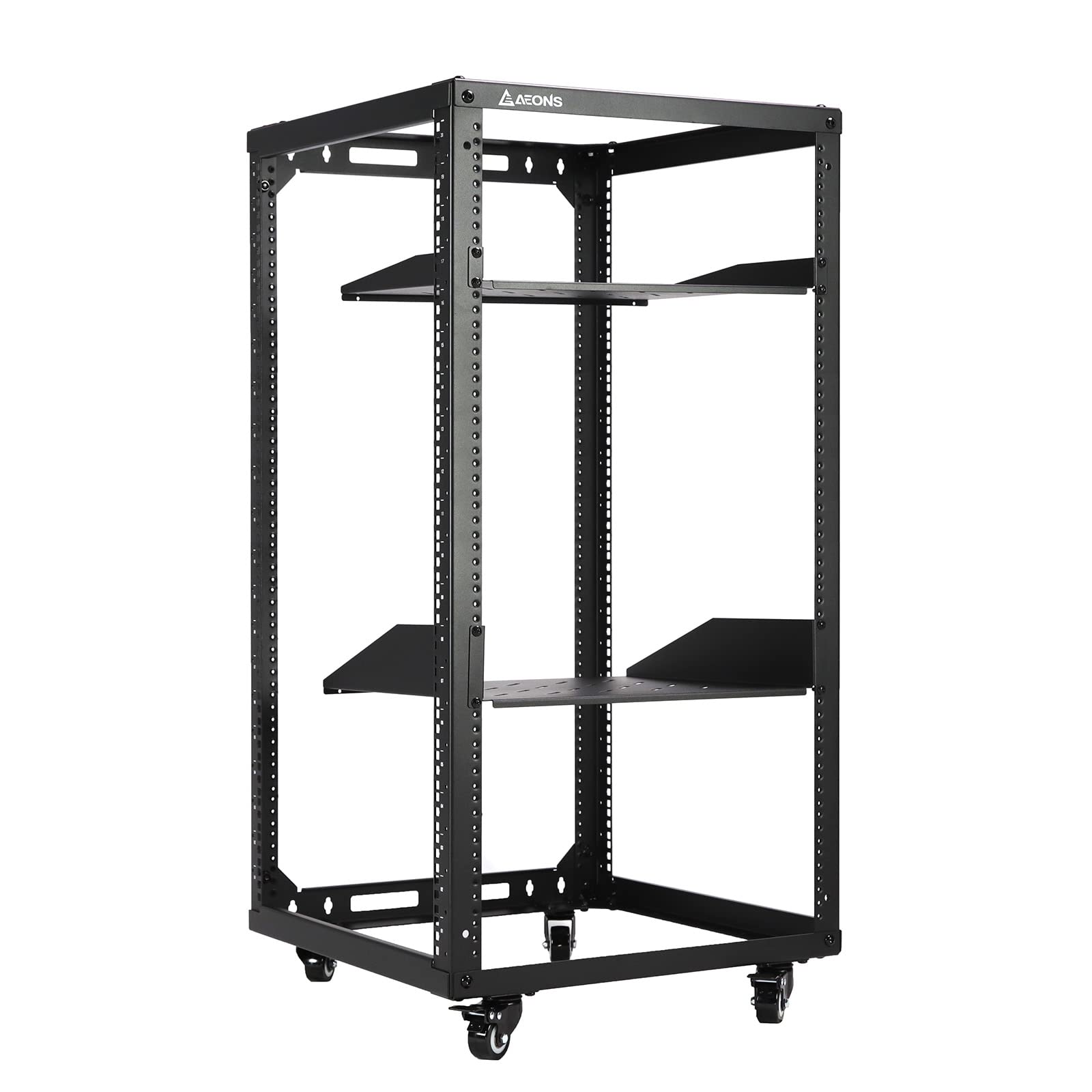 AEONS 20U Open Frame Network Server Rack