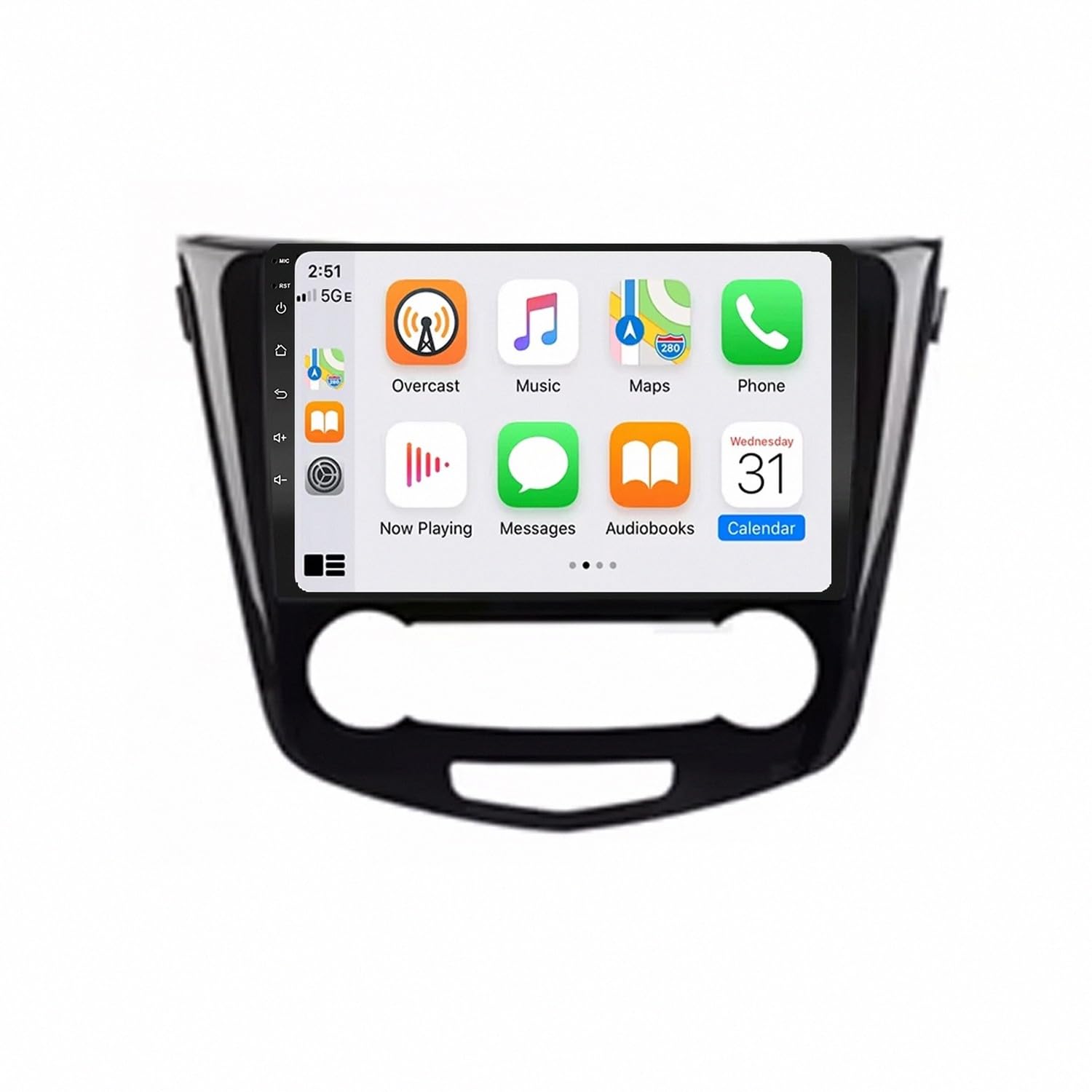 Radio de coche para Peugeot 207CC con Bluetooth y asistente Siri para viajar 8