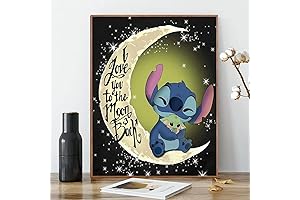 Disney Paint by Numbers: I Love You to the Moon and Back...