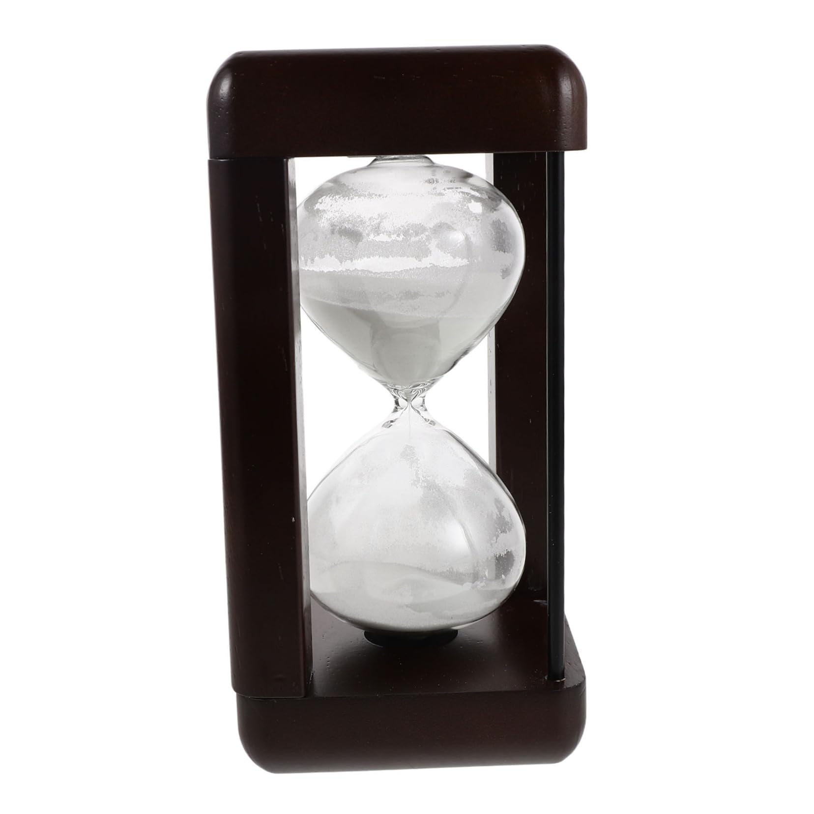 Temporizador de Arena de Mesa de Vidrio Rellenable para Decoración Retro de Escritorio