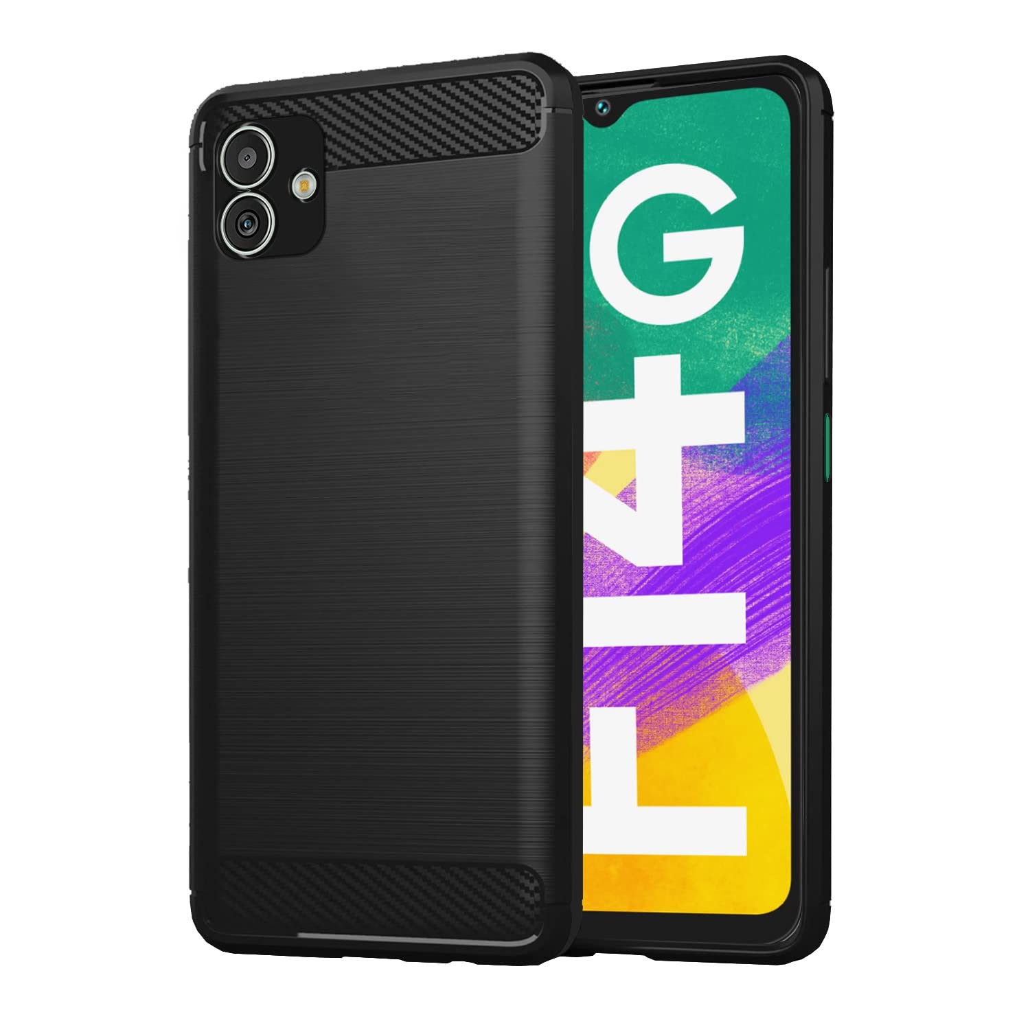Pikkme Samsung Galaxy F14 5G Back Cover |Hybrid Shock Proof | Matte Soft Silicon Flexible | Back Case for Samsung Galaxy F14 5G (Black) (B0C1ZHR1PX) Amazon Price History, Amazon Price Tracker