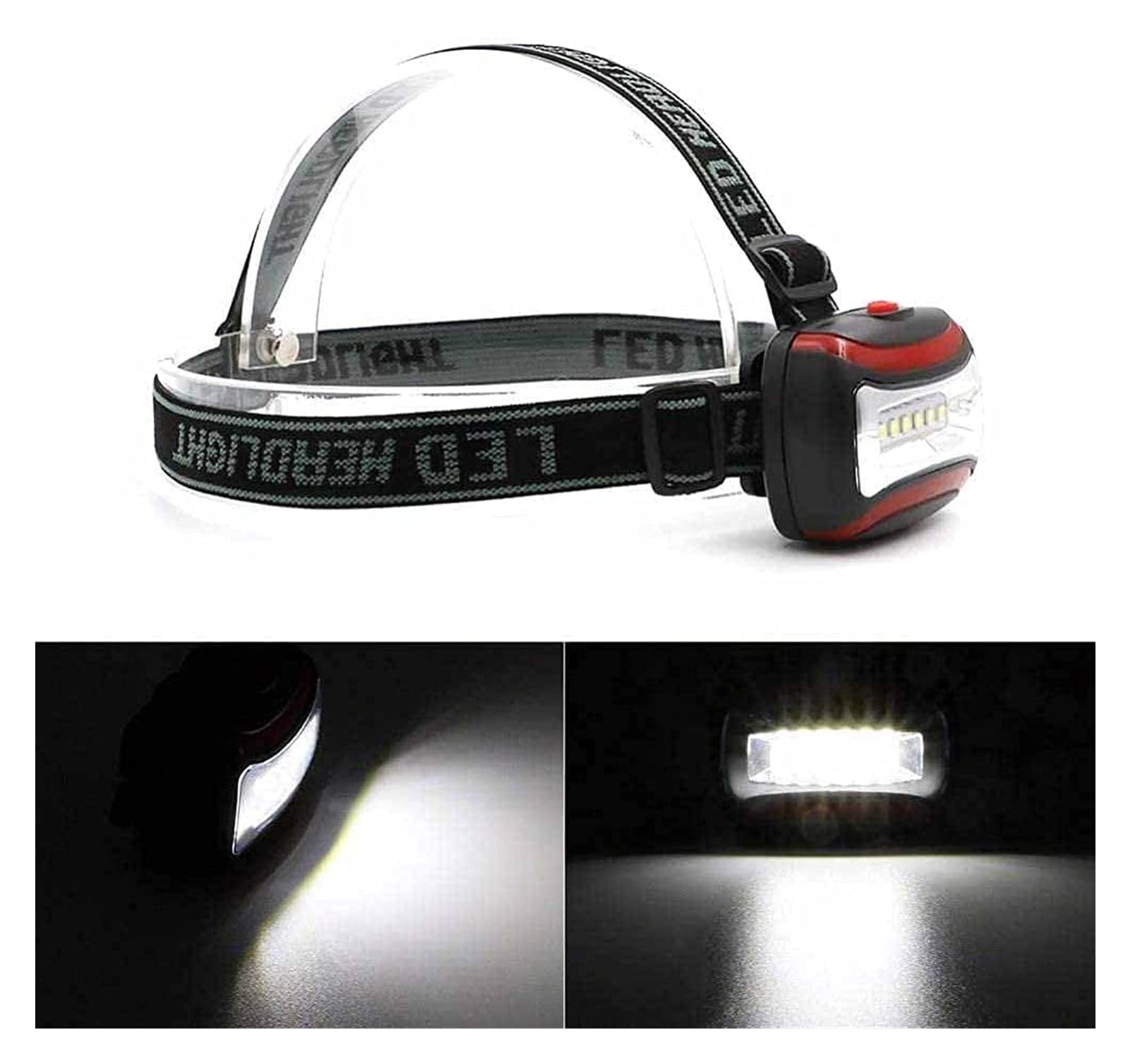 Latarka czołowa Latarka czołowa LED Przenośna latarka czołowa Mini Led 3 tryby Światło czołowe typu Beam Latarka Na zewnątrz Nocna jazda Piesze wycieczki Oświetlenie kempingowe Wielofunkcyjn