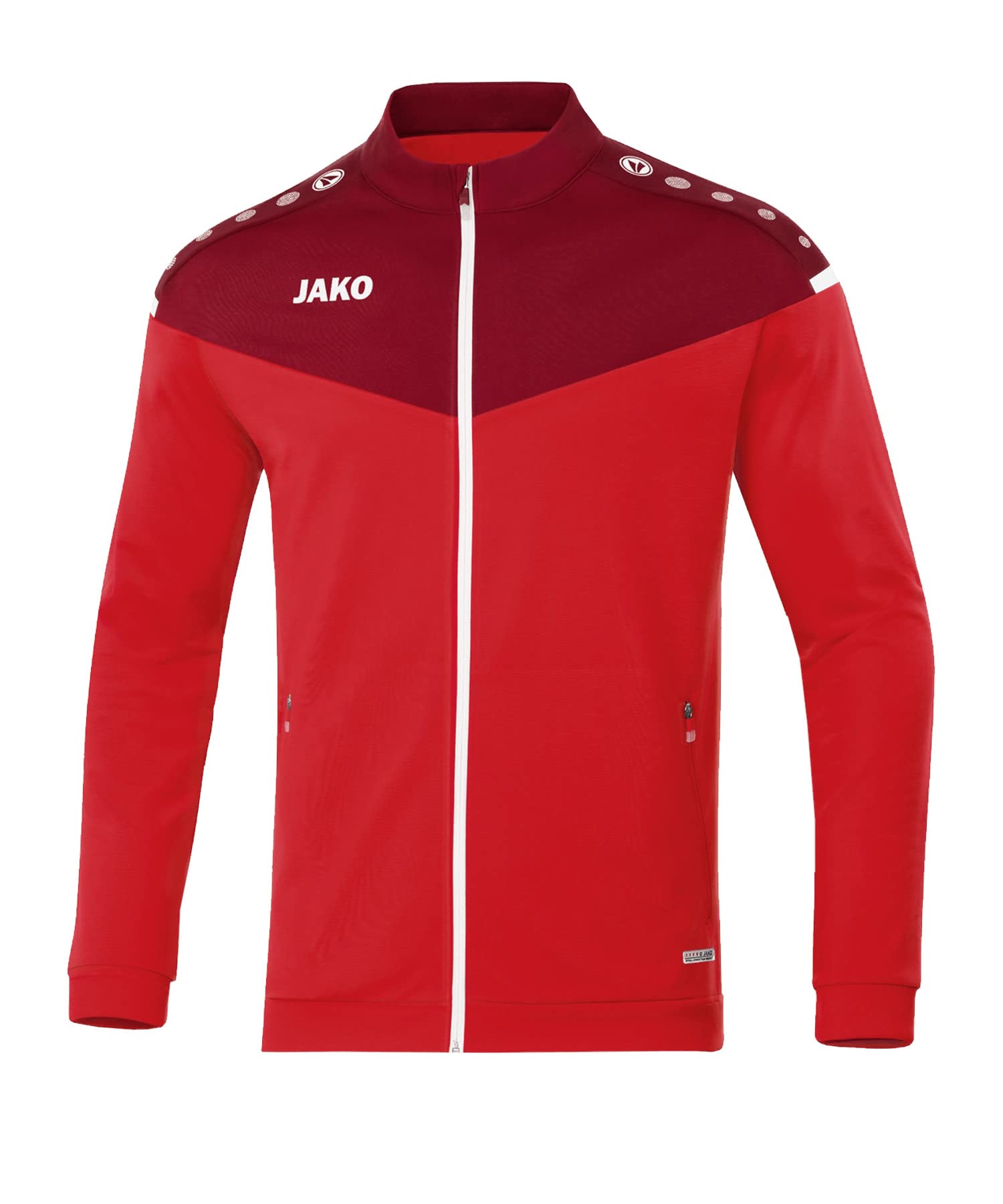 JAKO Champ 2.0 jacket Men's Jacket - red/wine red, S