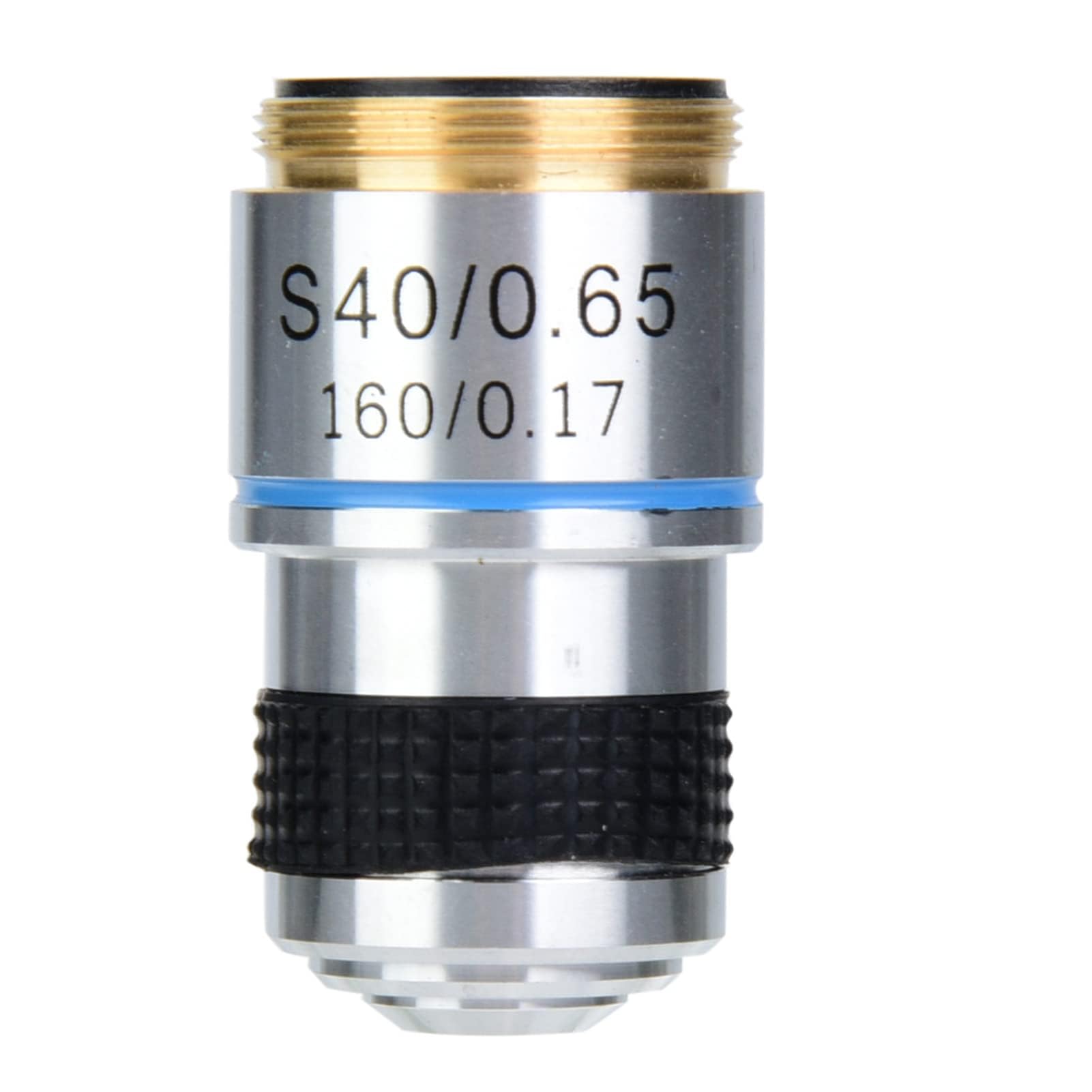 Objectifs Achromatiques 40X 185 Objectif Microscope 40 0.65 160 0.17 SP Lentille éLiminer Les Reflets IndéSirables pour Le Microscope Biologique