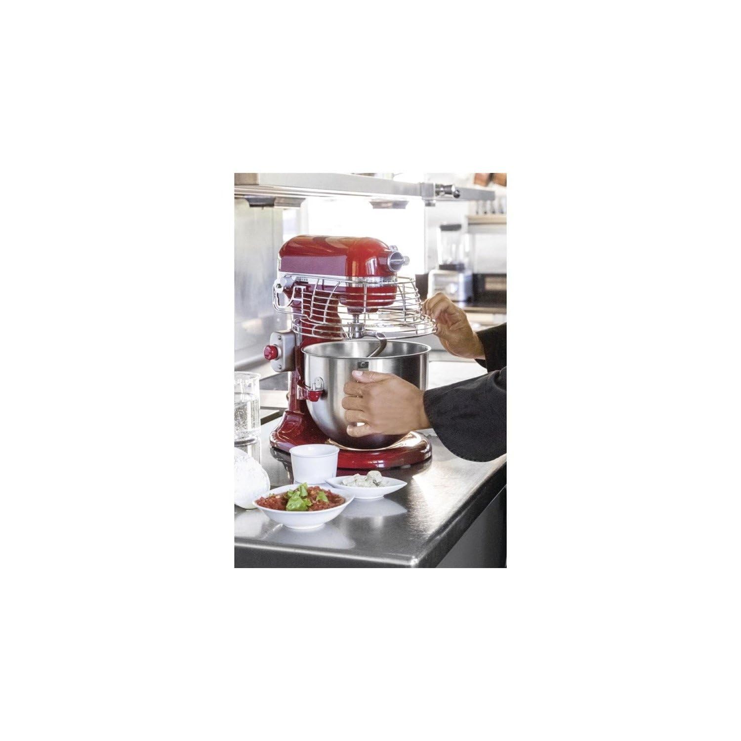 Kitchenaid 5ksm7990xber Ber Planetenmischer, rot, 6.9 l