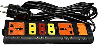 مشترك كهرباء عالي الأحمال - 5 مداخل بما في ذلك 2 ثلاثي وسلك (4 متر)