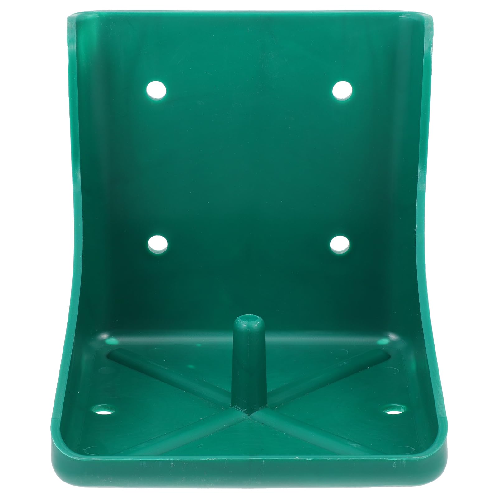 Support de bloc de sel minéral anti-gaspillage et plateau en plastique robuste pour bétail