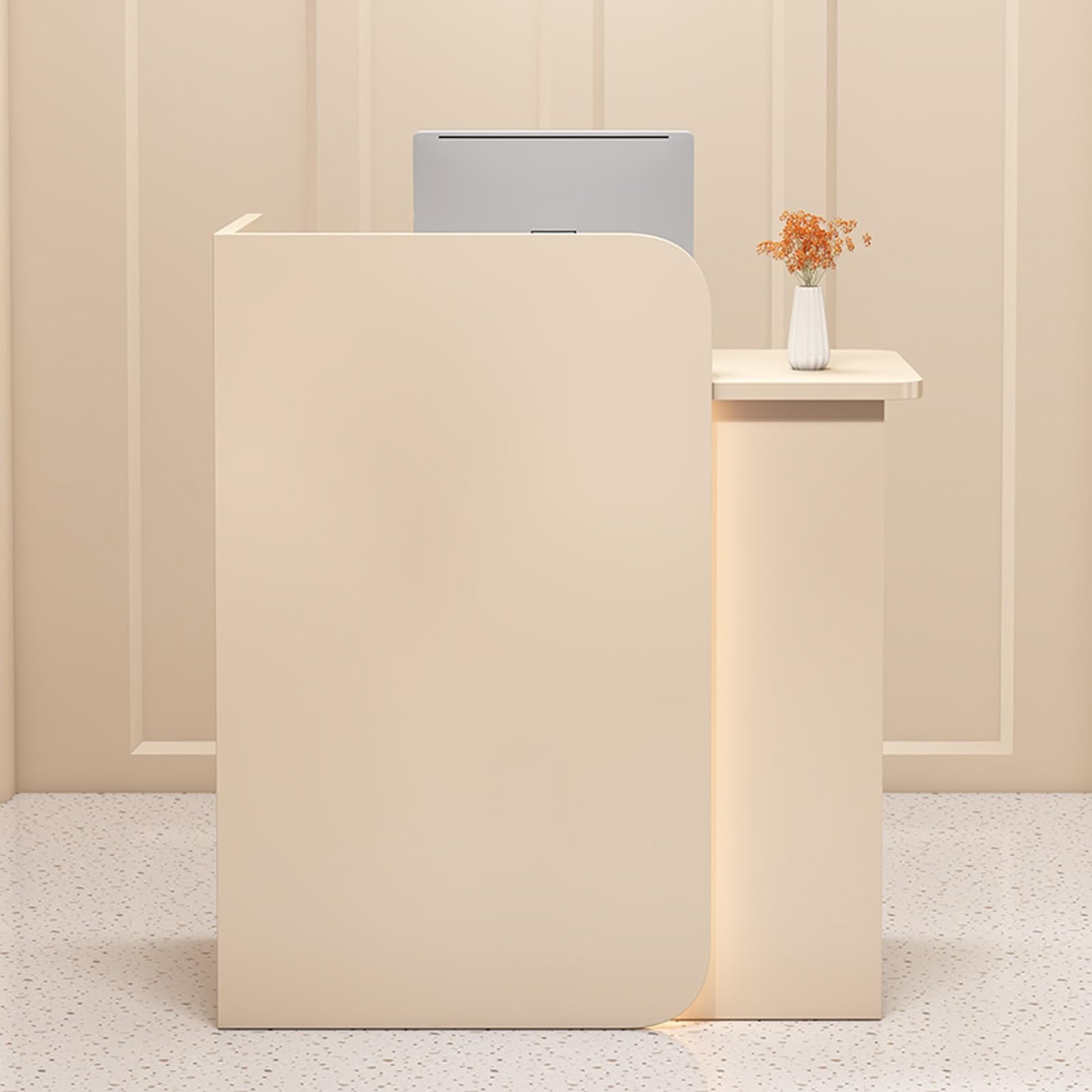 Bancone bar bianco, 160 cm reception, isola cucina nera, tavolo professionale grigio trattamento di bellezza, elegante bancone mobili per la casa e il lavoro