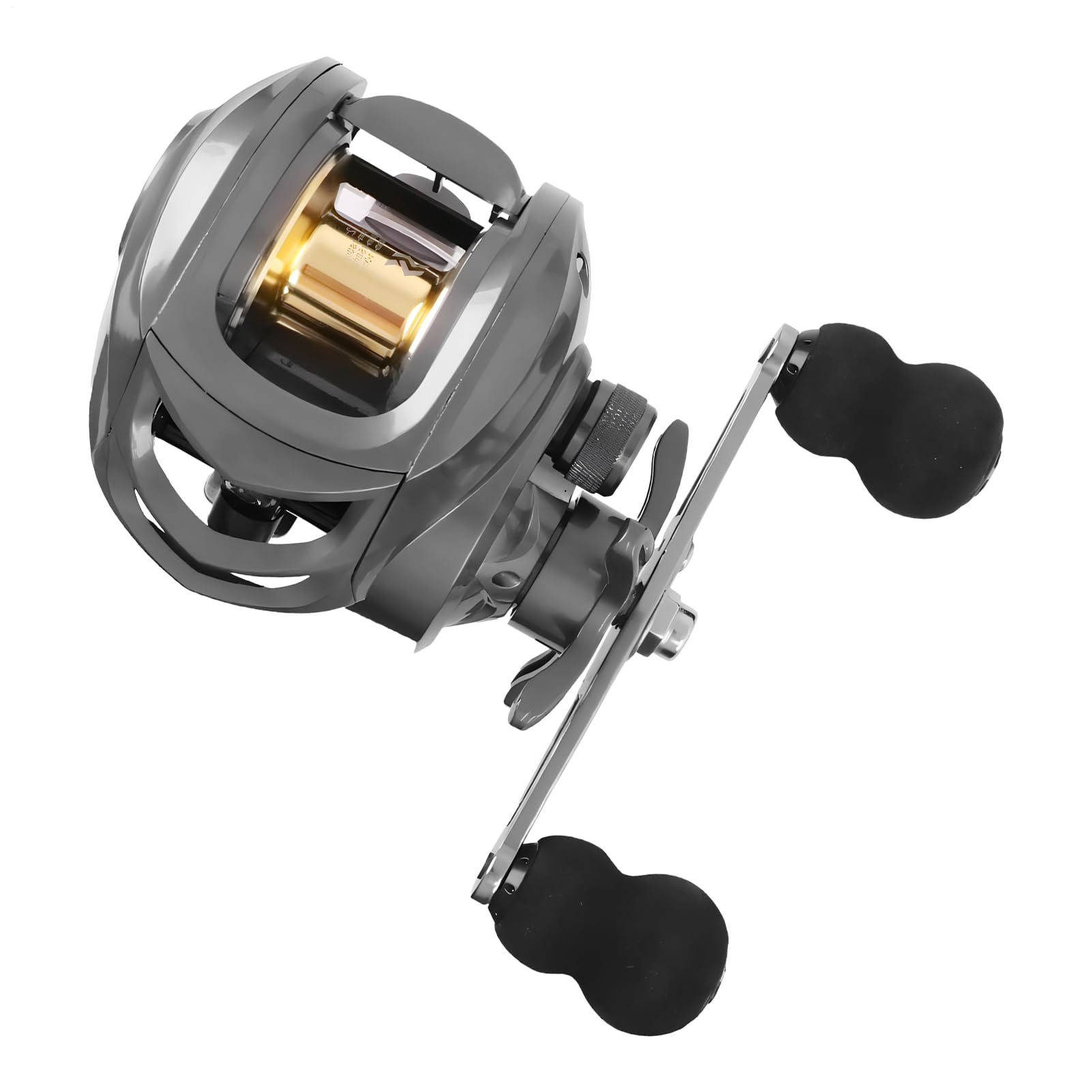 Baitcaster Rod and Reel Combo | Fishing Combo | Telescopic Fishing Rod and Reel Set | - Fishery Gear Set for Beginners & Pros, Compact Easy to Carry 7.2, 1 Ratio Smooth ReelBait — image 1
