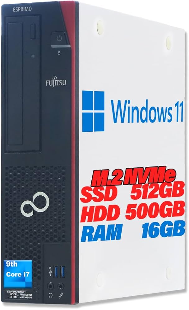 ☆高性能☆ 富士通 第9世代 i7-9700 メモリ16GB 高速SSD搭載 ☆高性能☆ 富士通 第9世代 i7-9700 メモリ16GB 高速SSD搭載 ☆