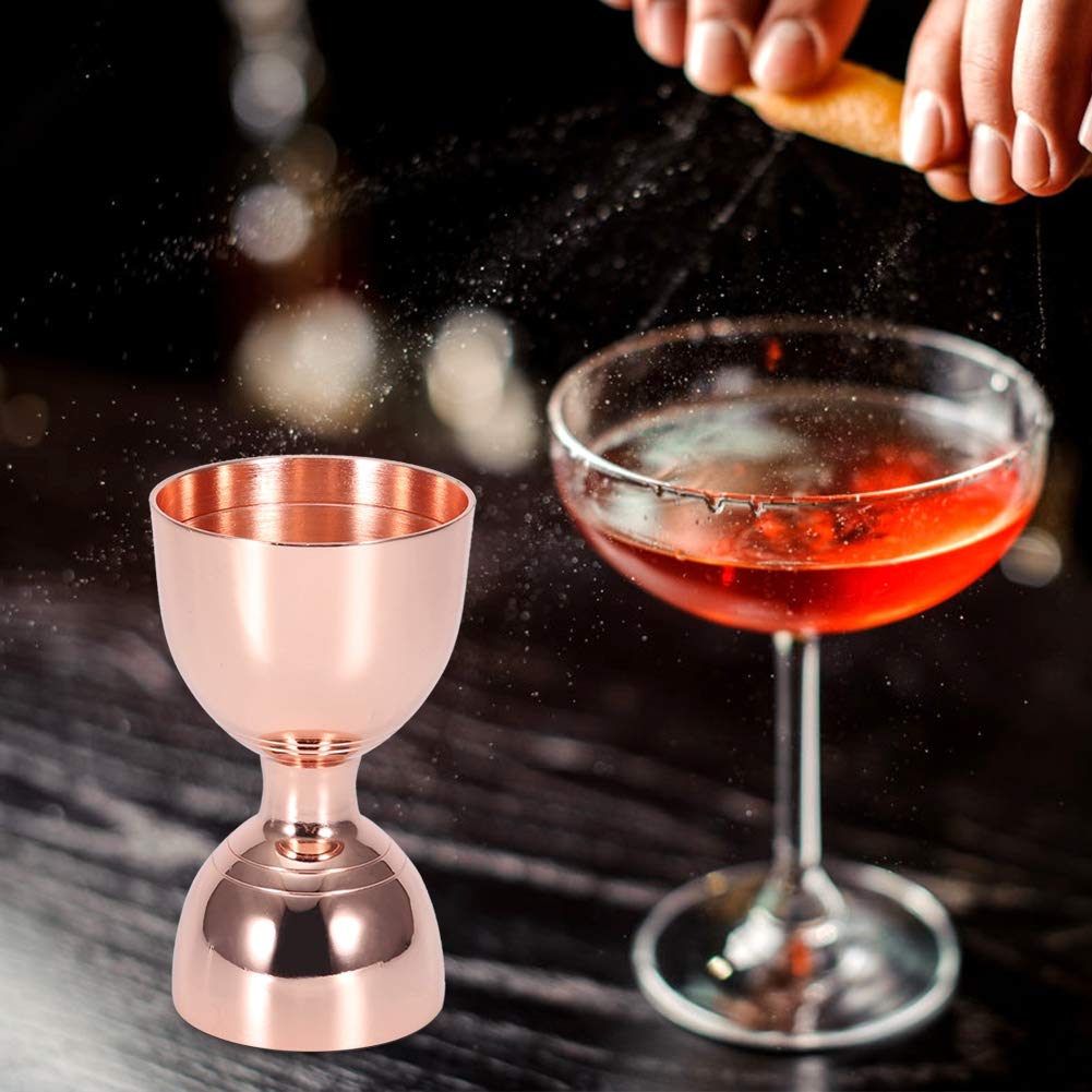 Jigger Per Cocktail Kuuleyn – Misurino A Doppia Testa In Acciaio Inox 20ml/30ml – Per Barman E Casa