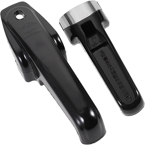 Kichvoe Enlatadora a presión mango de repuesto de utensilios de cocina mango desmontable extraíble para accesorios de cocina, lata negra