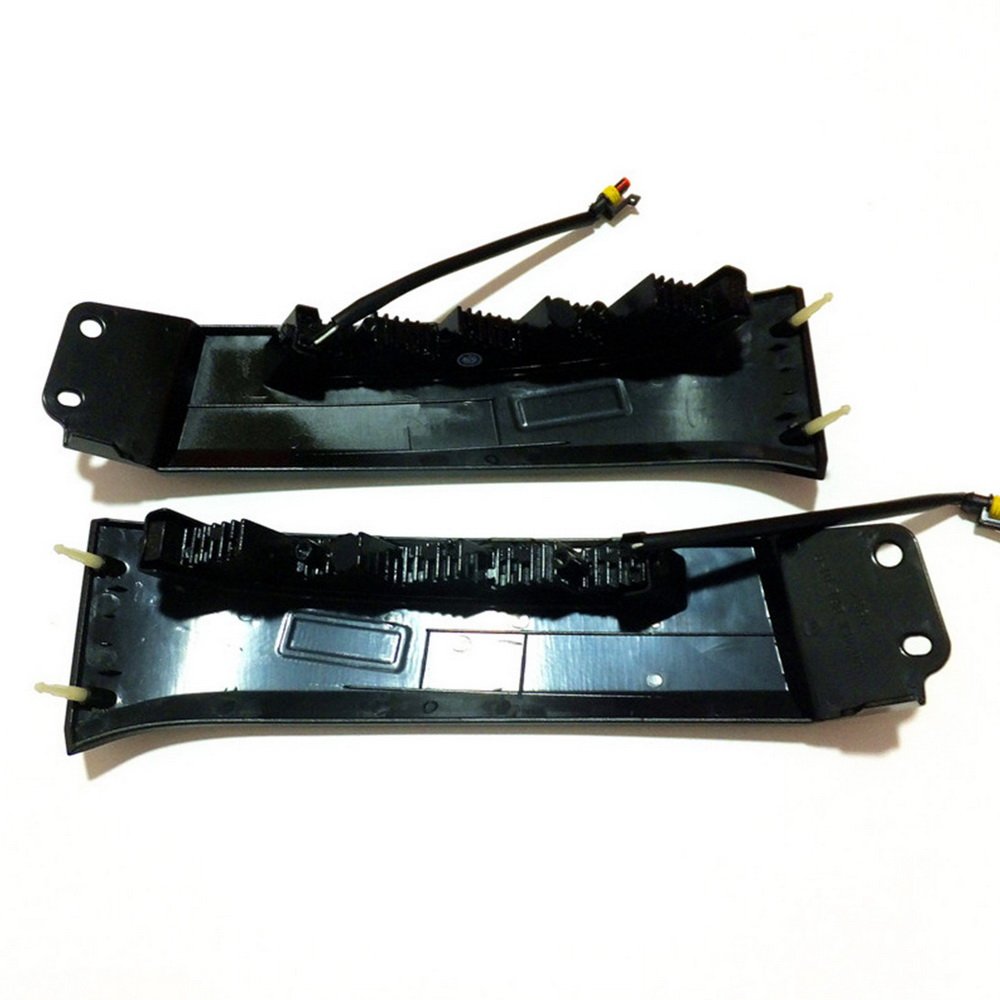 LED luci diurne DRL Tundra-2007 Per Tundra 2007-2013 Sequoia 2008-2017, LED DRL con coperchio nero