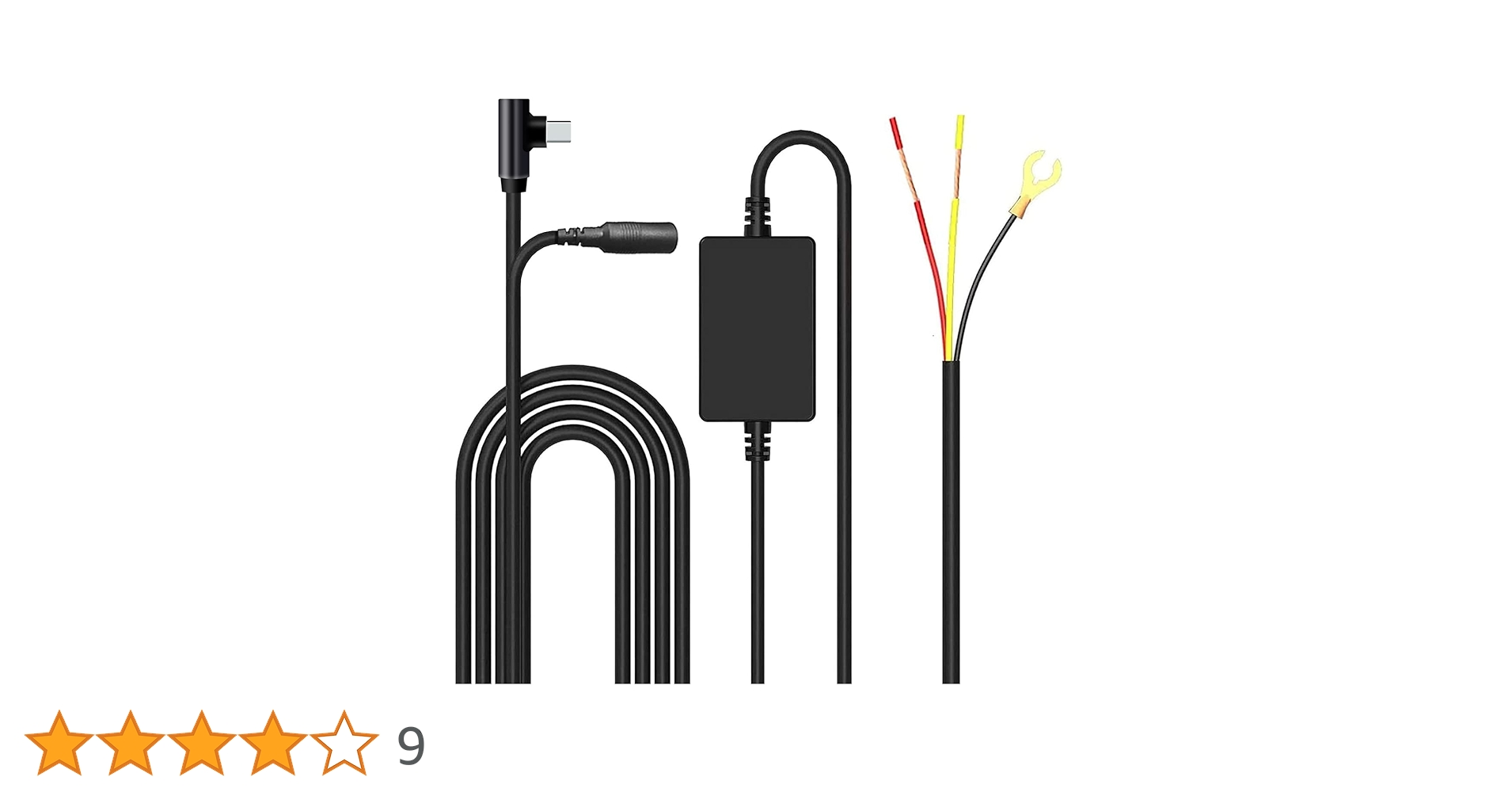 JADO 小型ドライブレコーダー&専用降圧ケーブルセット JADO用 電源ケーブル/降圧ケーブルドライブレコーダー用 駐車