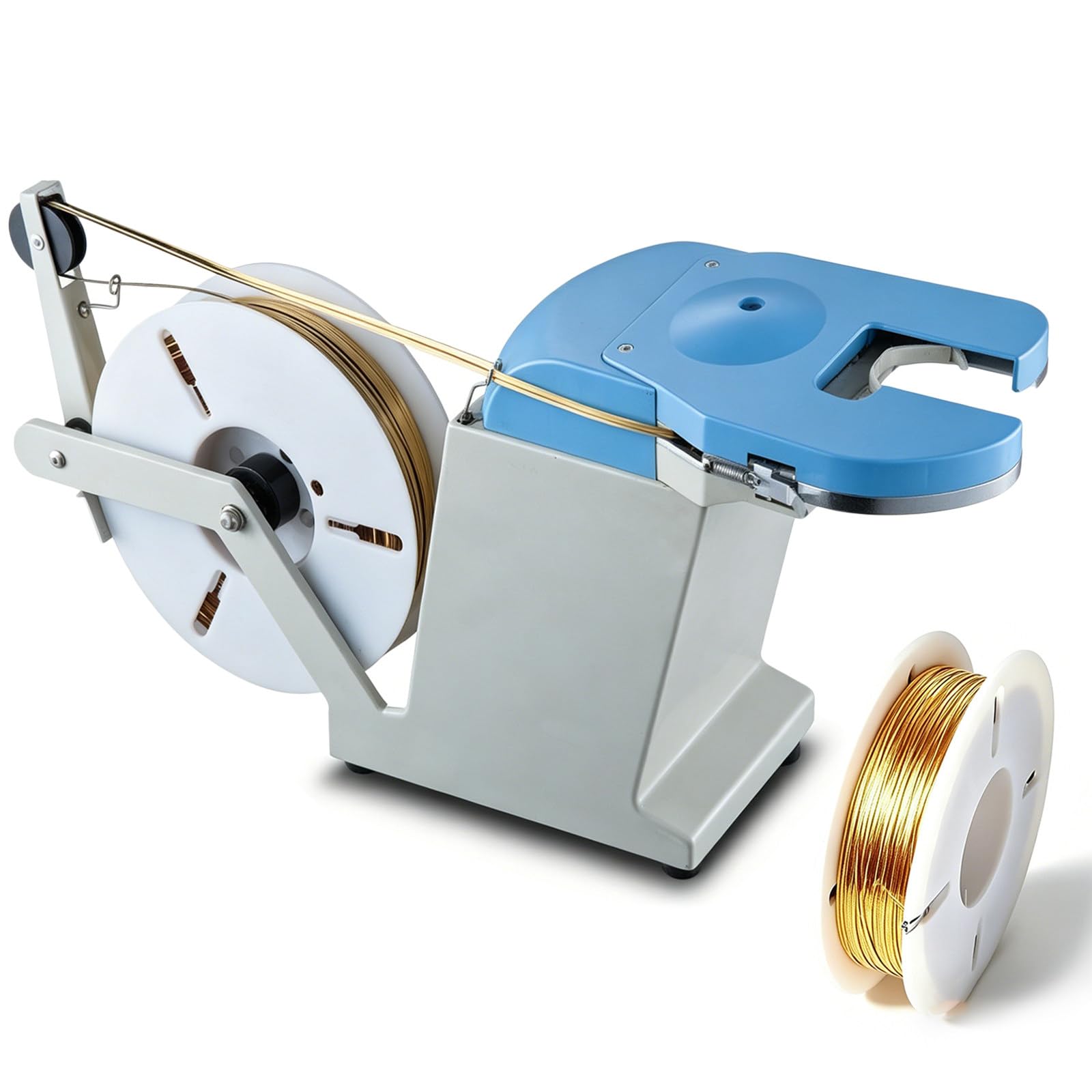 Macchina Automatica a Filo Torsadato Professionale, Sigillatrice per Sacchetti di Plastica Fornita con 1 Rotolo di Fili Torsadati Dorati, per Panetterie, Uso Domestico e Piccole attività