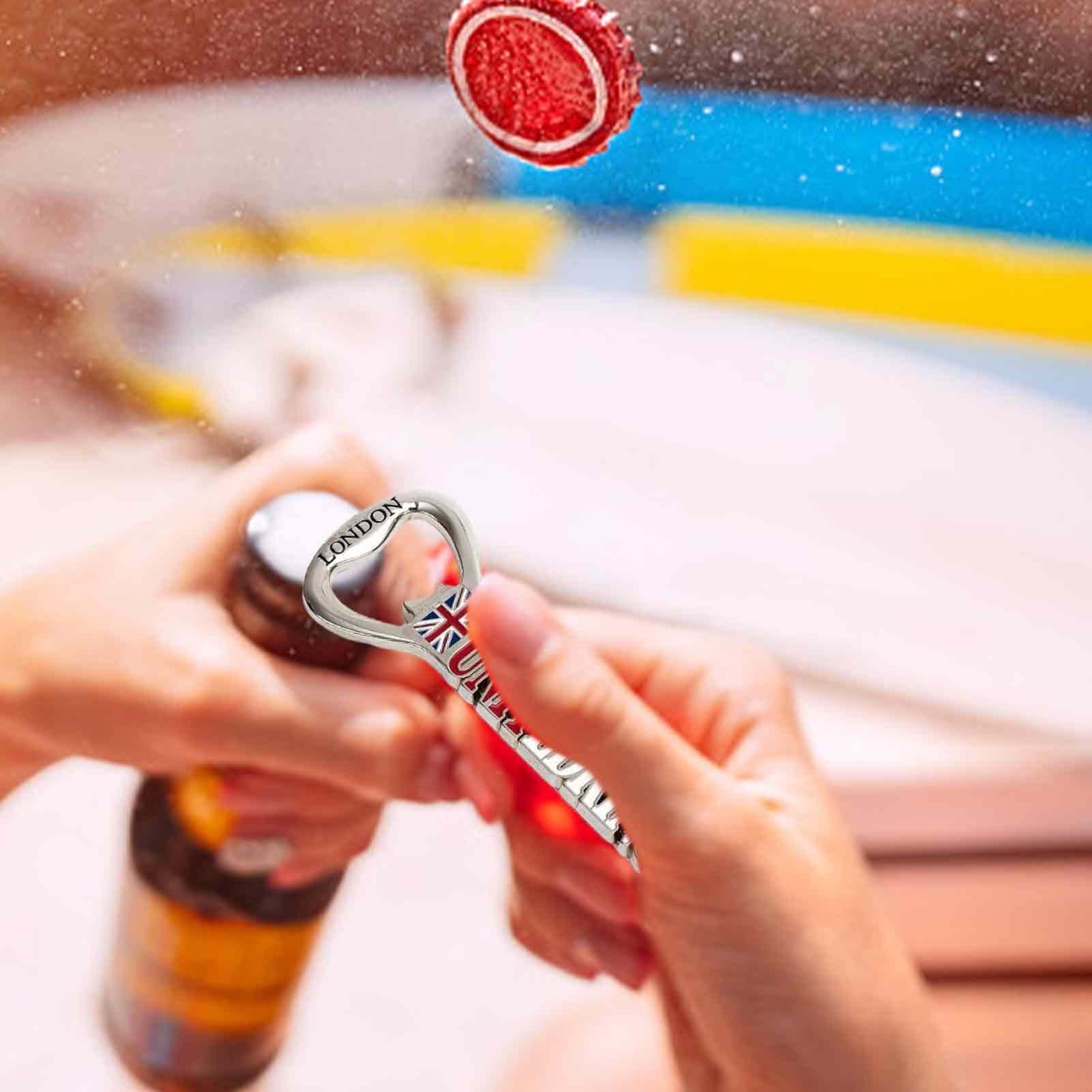Amazon.co.jp: イギリスの栓抜き,マグネビールオープナーキーチェーン