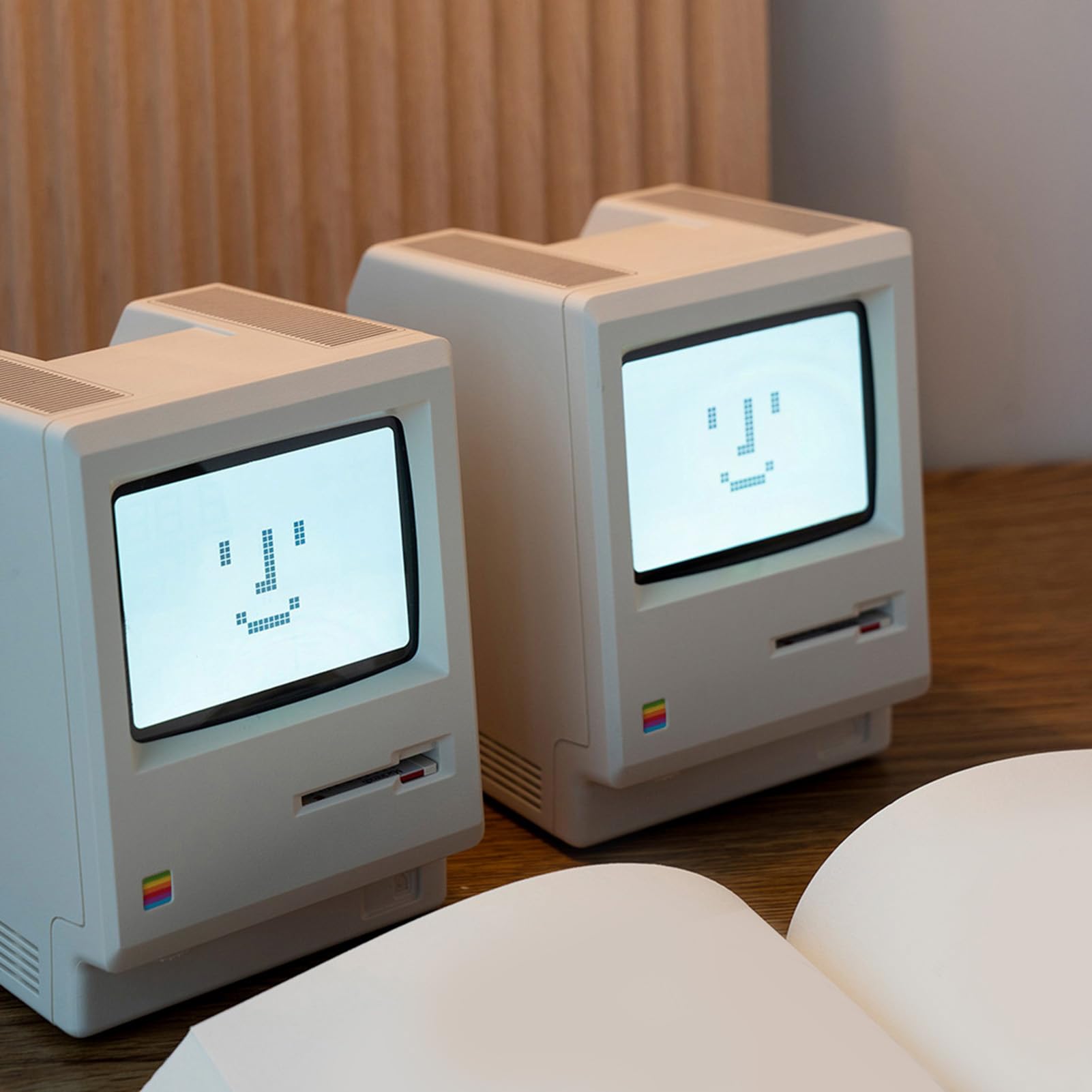 Despertador Retro LCD con Función de Luz Cálida