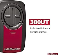Vista 2 de LiftMaster 380UT - Abridor universal de puerta de garaje con control remoto de 2 botones, compatibilidad universal solo con las marcas LiftMaster
