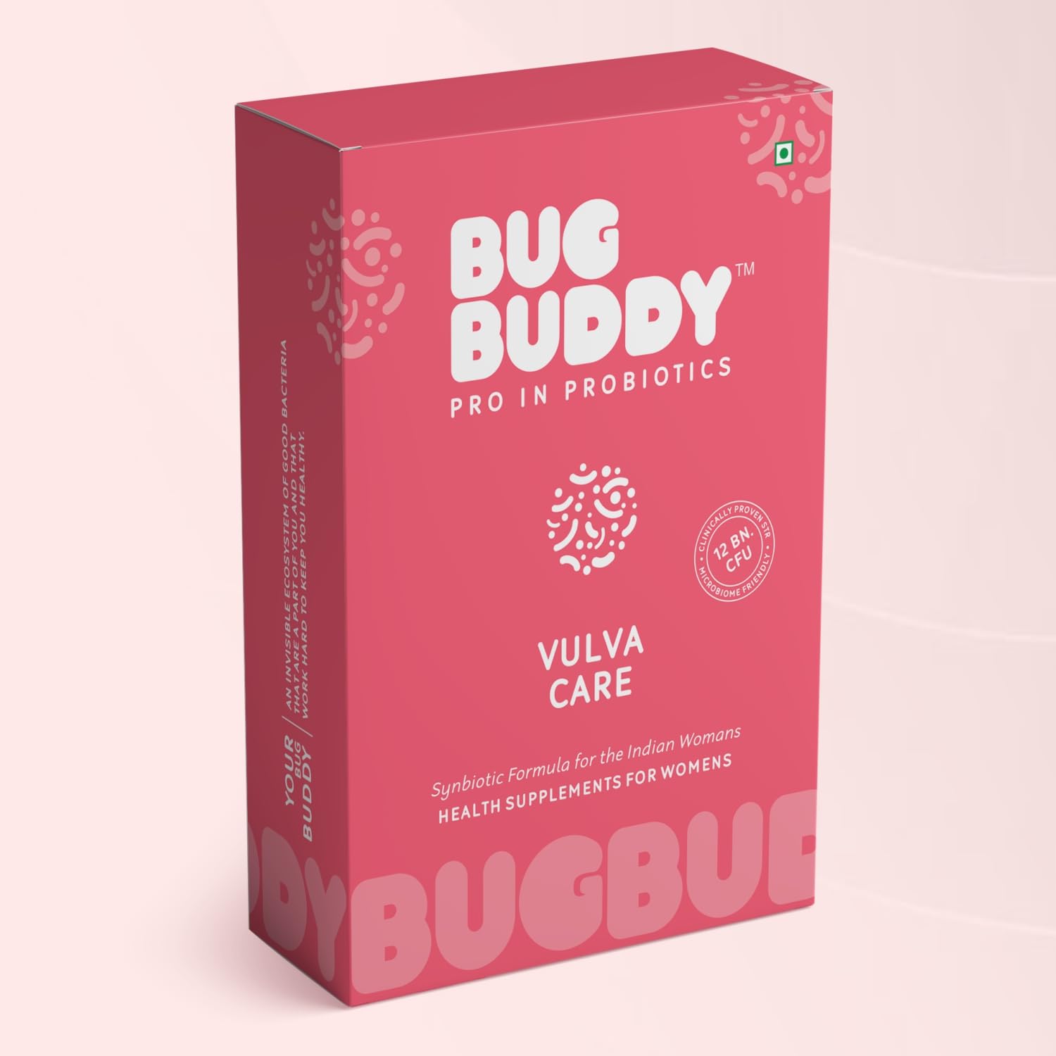 Bug Buddy Vulva Care | Supports Vaginal Health | Balances pH Levels | Promotes Beneficial Bacteria | 15 Days Pack-image-45