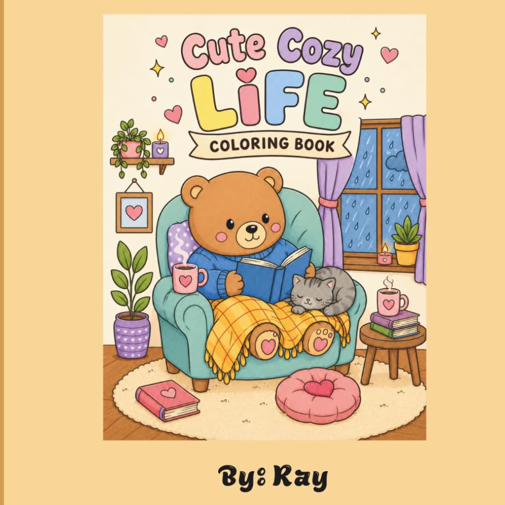 Cute Cozy Life: “Adorable Relaxing Scenes for Stress Relief and Cozy Comfort”
