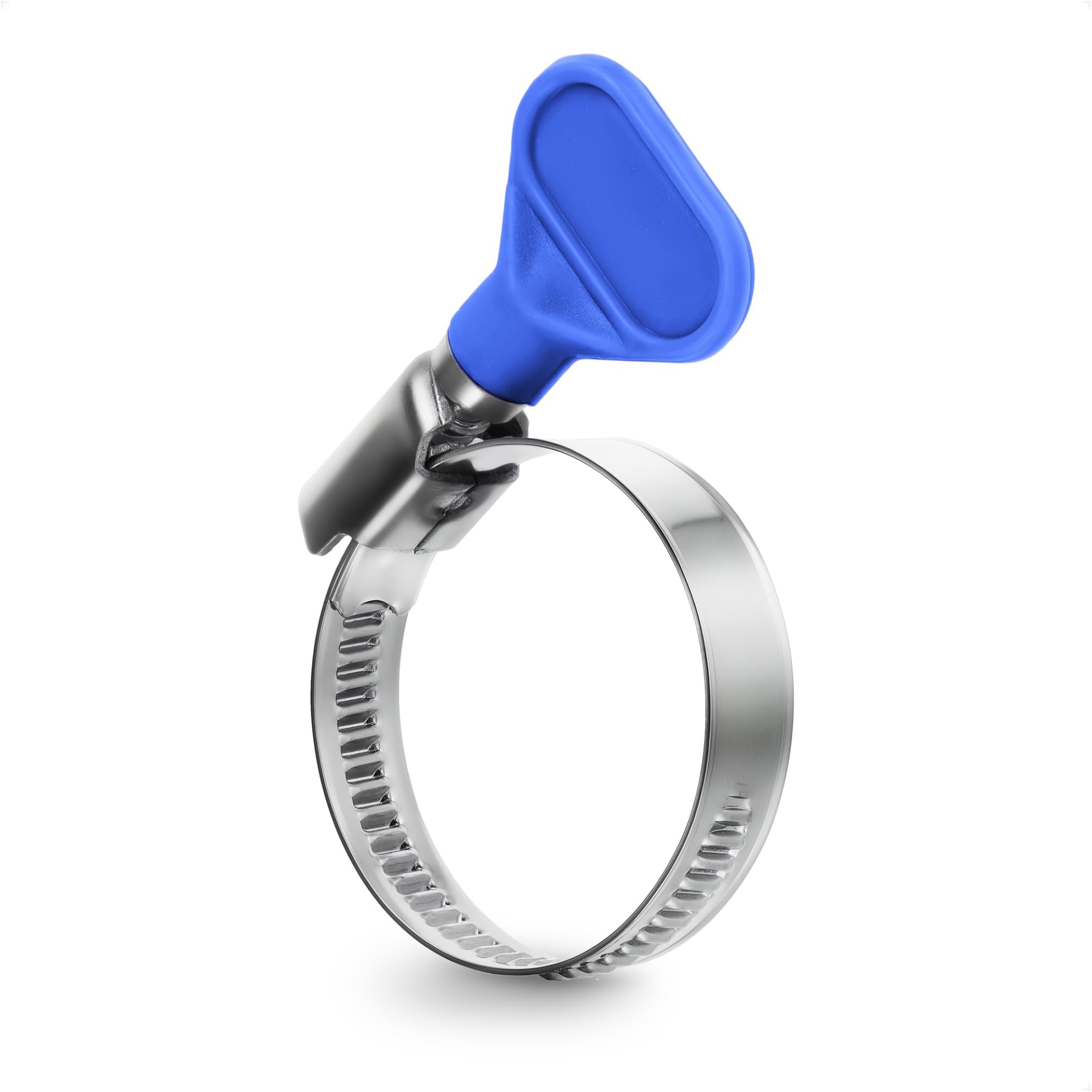 BFG Stainless Steel Hose Clamp, Size 40-60mm - Solid Adjustable Butterfly Pipe Clip - Robust & Long-Lasting for Perfect Seals, Ideal for Securing Garden Hoses on Barbed Hose Tails