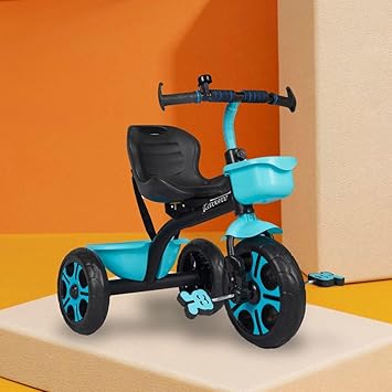 Cockatoo Rat&Cat Series Mini-Cruise Trike,Tricycle for Kids,Tricycle with EVA Wheels, Bell & Storage Basket,Tricycles for Kids 1 to 5 Years, Upto 45KG(6 Month Warranty)
