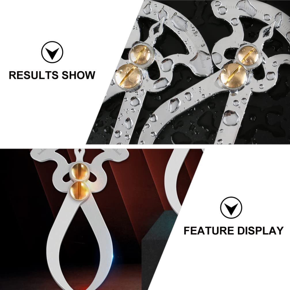 SOLUSTRE Woodworking Calipers Stainless Steel Measuring Calipers Waterproof and Rustproof Thickness Gauge