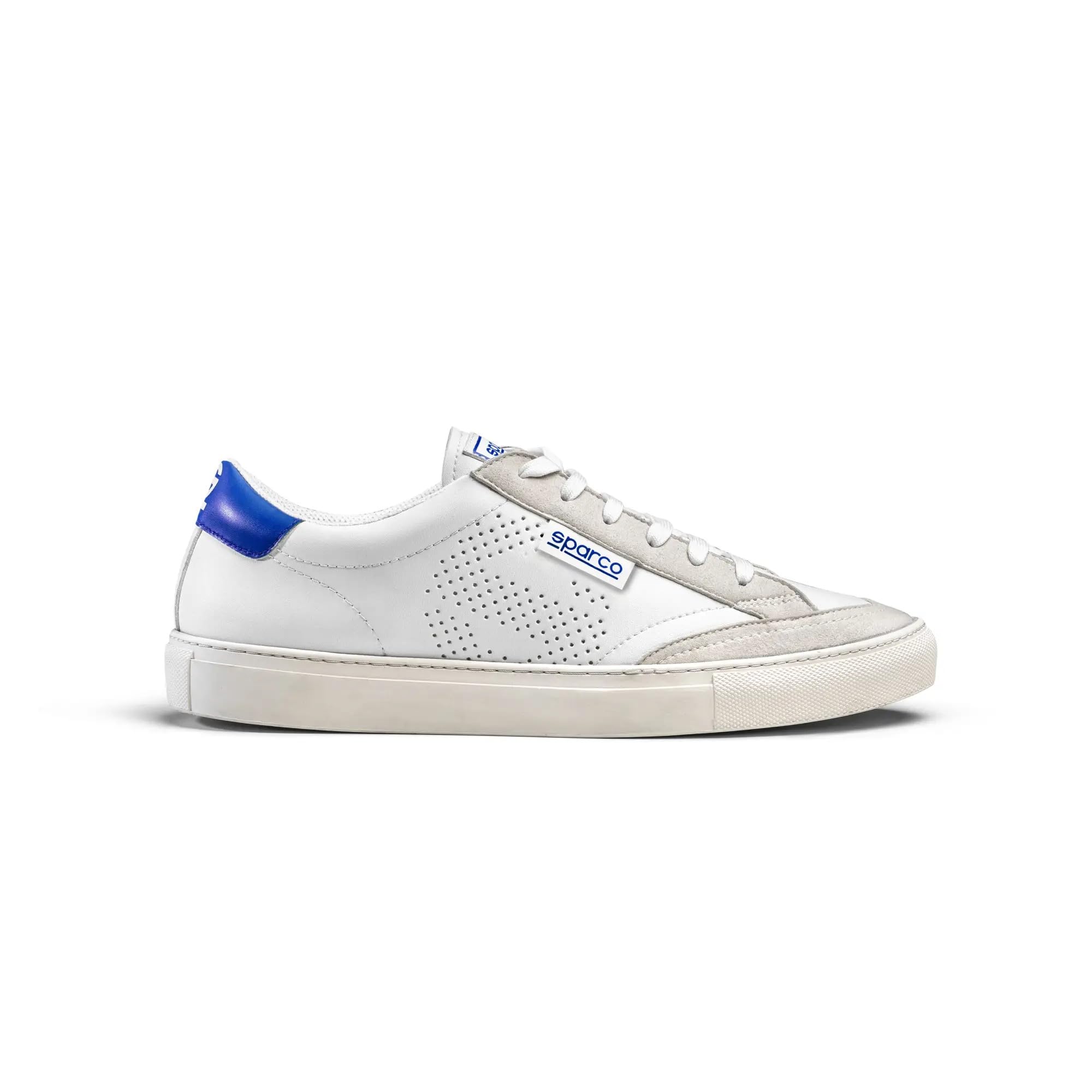 Sparco - S-Time Sneakers Unisex Smart Casual - Chaussures de Loisirs - Tige en Cuir synthétique - Confort - Semelle en Caoutchouc - Chaussures à la Mode