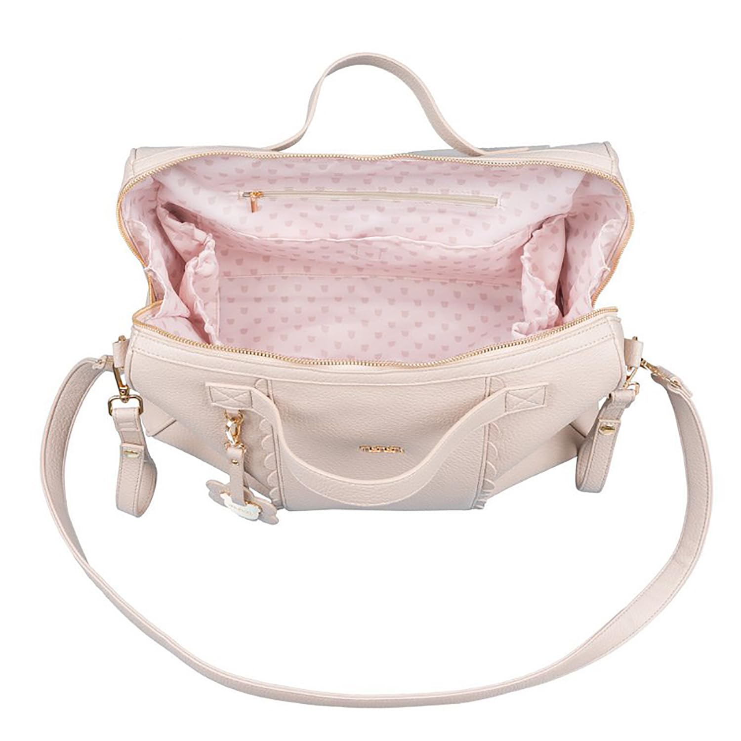 Borsa Passeggio Con Fasciatoio Beige
