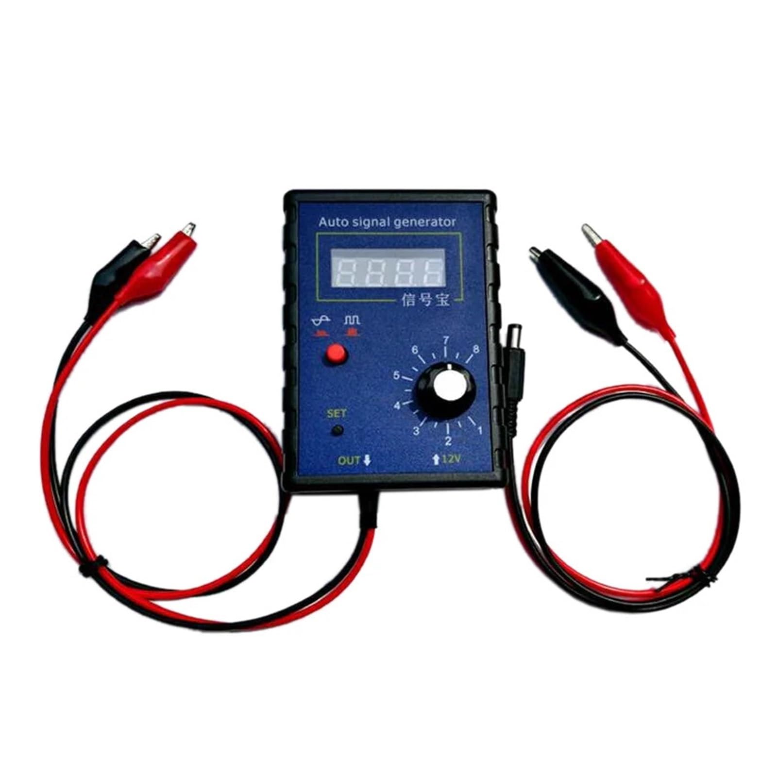 MIUYTRN Nuovo generatore di segnale originale for veicoli, sensore Hall, simulatore del sensore di posizione dell'albero motore, strumento di riparazione auto da 2 Hz a 8 kHz