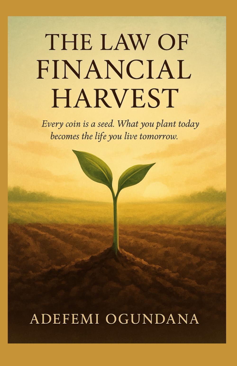 The Law of Financial Harvest: Every Coin is a Seed. What you plant today becomes the life you will live tomorrow