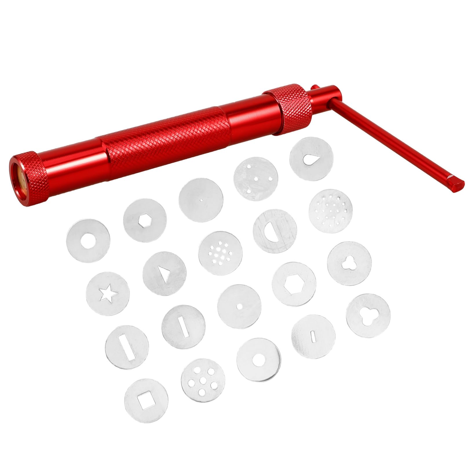 SHINEOFI 4juegos Moldes Para Extrusora De Arcilla De Escultura De Arcilla Accesorios Para Modelado De Polímero Para y