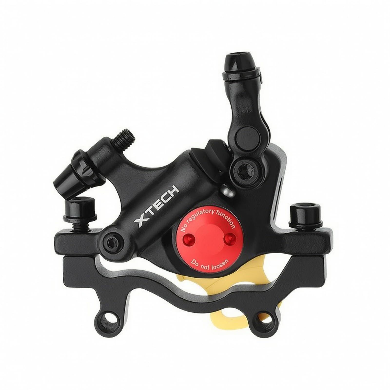 Scheibenbremszange Hydraulik mit Hebelarm Und Schlauchanschluss Adapter für Elektroroller Bremsumrüstung Reparaturset Aluminiumlegierung für Wartung Und Ersatzteilbedarf, color to 2
