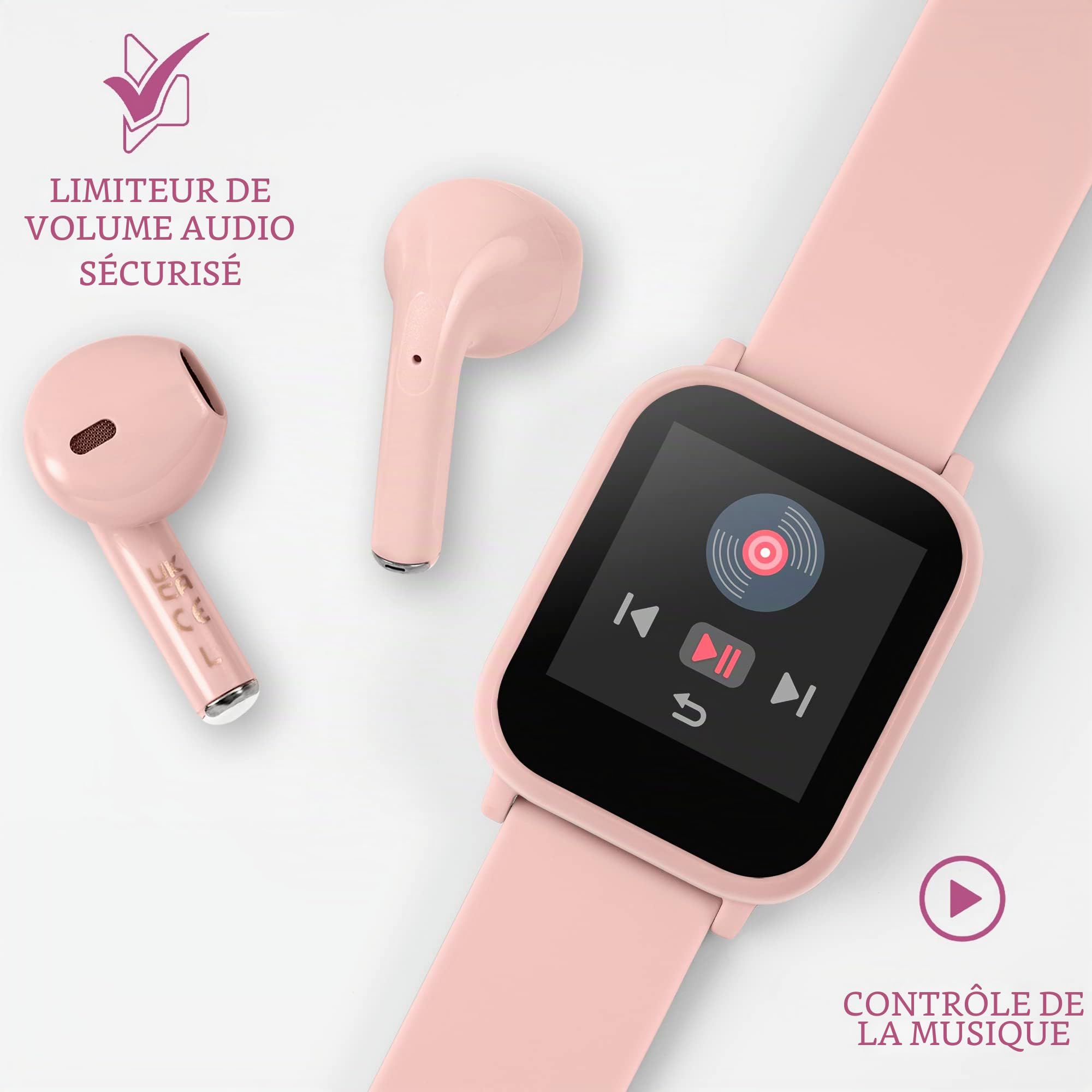 Tikkers Montre Intelligente Interactive pour Enfants TKS10-0001-SETARG