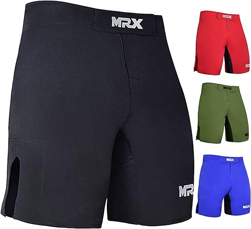 MMA BJJ - Pantalones cortos unisex de entrenamiento UFC para lucha contra artes marciales de boxeo, Muay Thai
