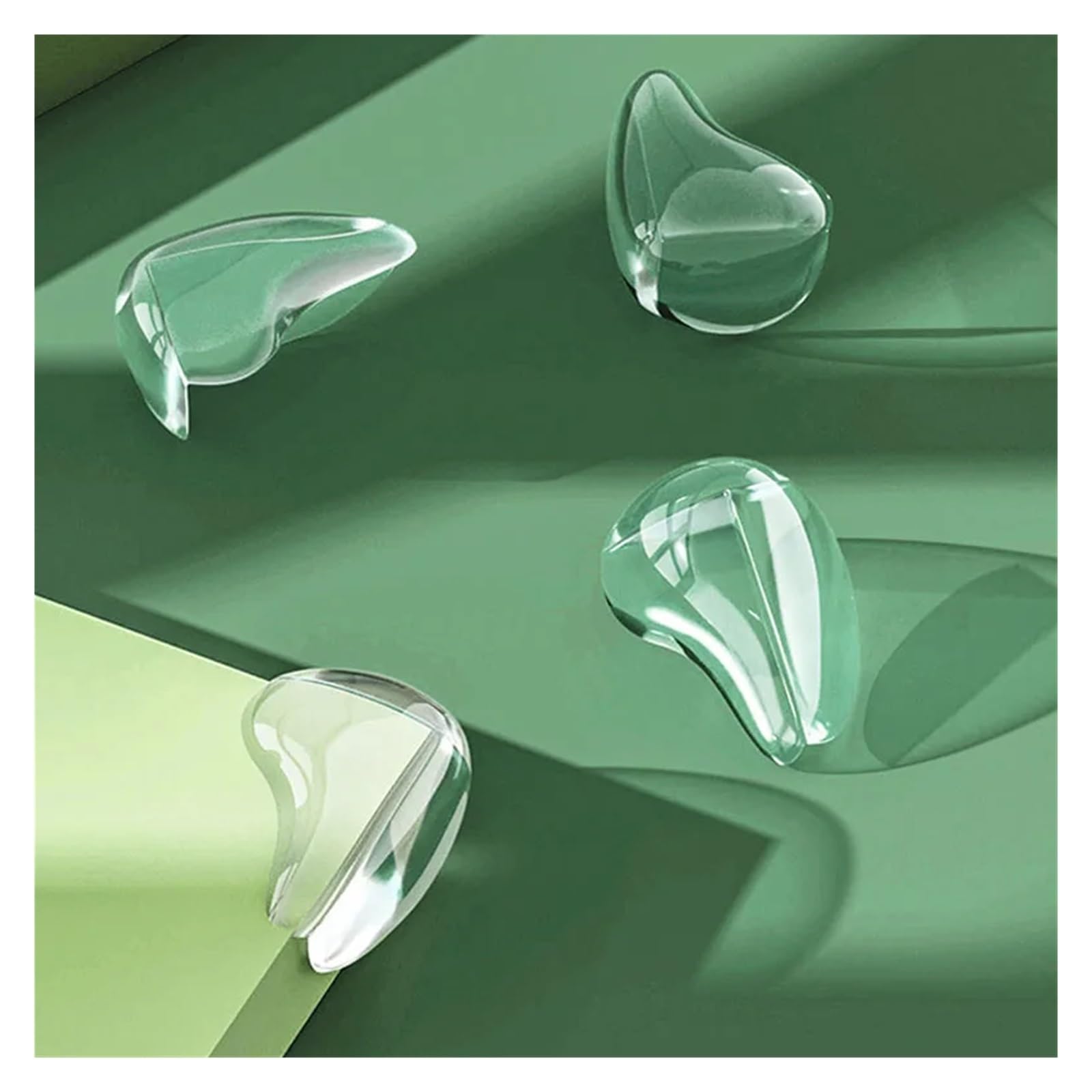 Protectores de Esquinas para mesas, Seguridad Infantil, 1/12 Unidades, Silicona, Funda Protectora para Escritorio Infantil, Protectores anticolisión Suaves.