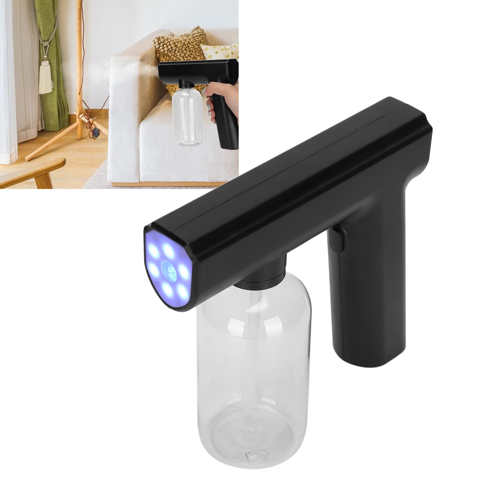Yctze Tragbarer Nanometer Nebelsprühger?t Pistole Multifunktionaler Elektrischen NebelErzeuger Drahtloses ReinigungsSprühgert Electric Spray Gun Fogger - HandHeld Atomizer Electric Mist Gun