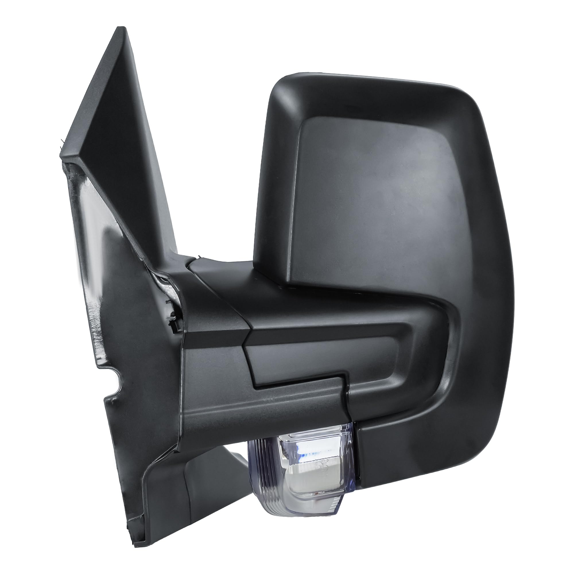 Specchietto retrovisore sinistro elettrico e riscaldabile con indicatori di direzione Textured Cover per Ford Transit Tourneo Custom V362 2012-2023