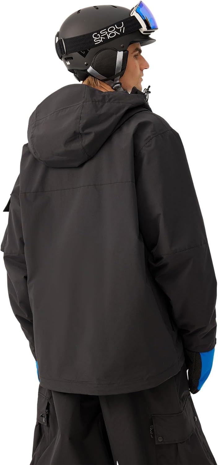 GSOU SNOW Snowboard Jacket Men Ski Jackets Women Snow Jacket Snowboarding Coat Mountain Hooded Waterproof Windproof