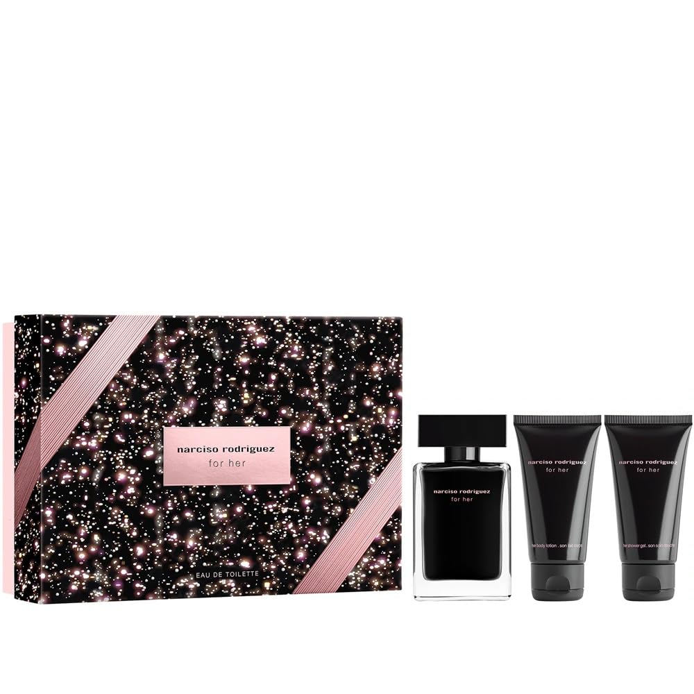 Narciso for Her, Cofanetto Regalo, Eau de Toilette 50ml, Latte Corpo 50ml, Gel Doccia