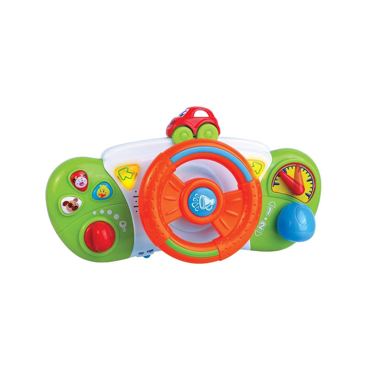 Dumel Interactive Toy Tiny Tot Driver Car Control Panel Steering Wheel