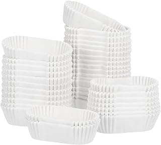 Loaf Pan Liners, 1000Pcs Baking Liner for Baking Bread,Oval Cupcake Liners Muffin Pan Baking Cups, Cakes, Banana Bread, Parchment Paper, Air Fryer Liner