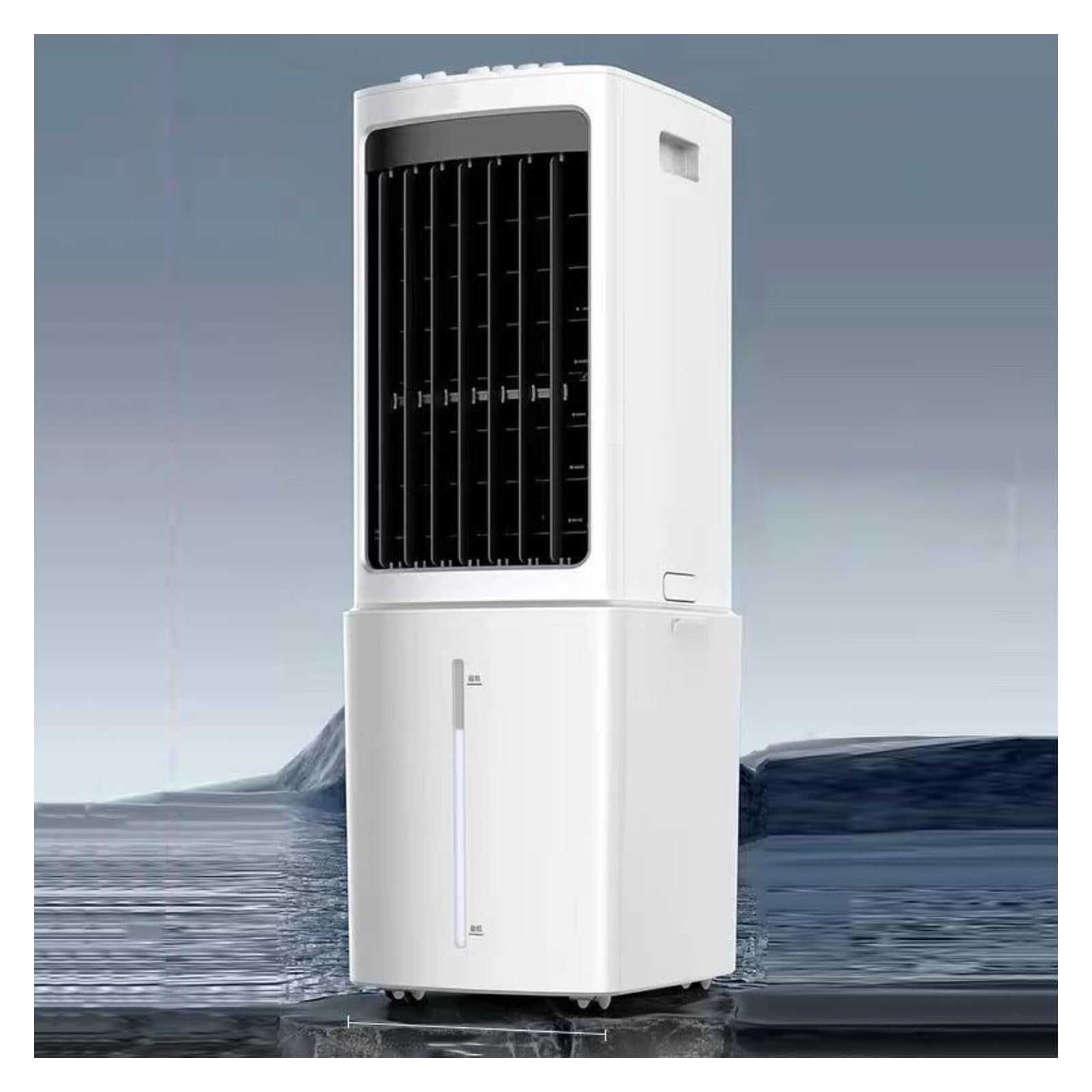Aqfygdjvpnsl B Evaporative Cooler Portable 12L Water Tank 2 Ice Packs Quiet Room Cooling