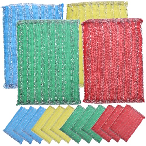 Cabilock 20piezas Esponjas De Limpieza para Cocina Multiuso Resistentes y Gruesas con Superficie Antiadherente para Lavado para Platos y Tareas Domésticas