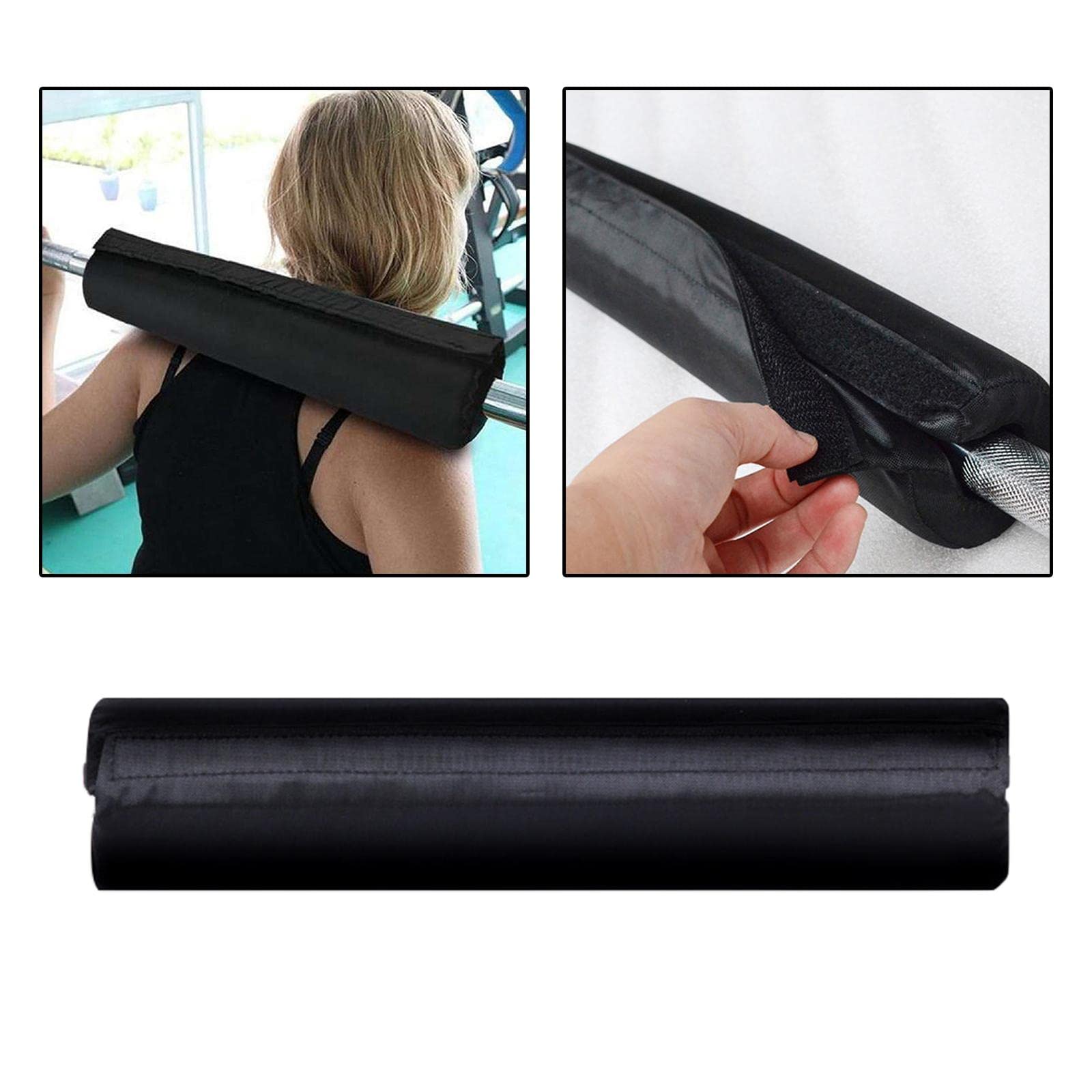 rockible Spugna Spessa Squat Pad Fitness Protettiva Allenamento per Bilanciere Morbido in Nylon per Affondi Hip Thrust
