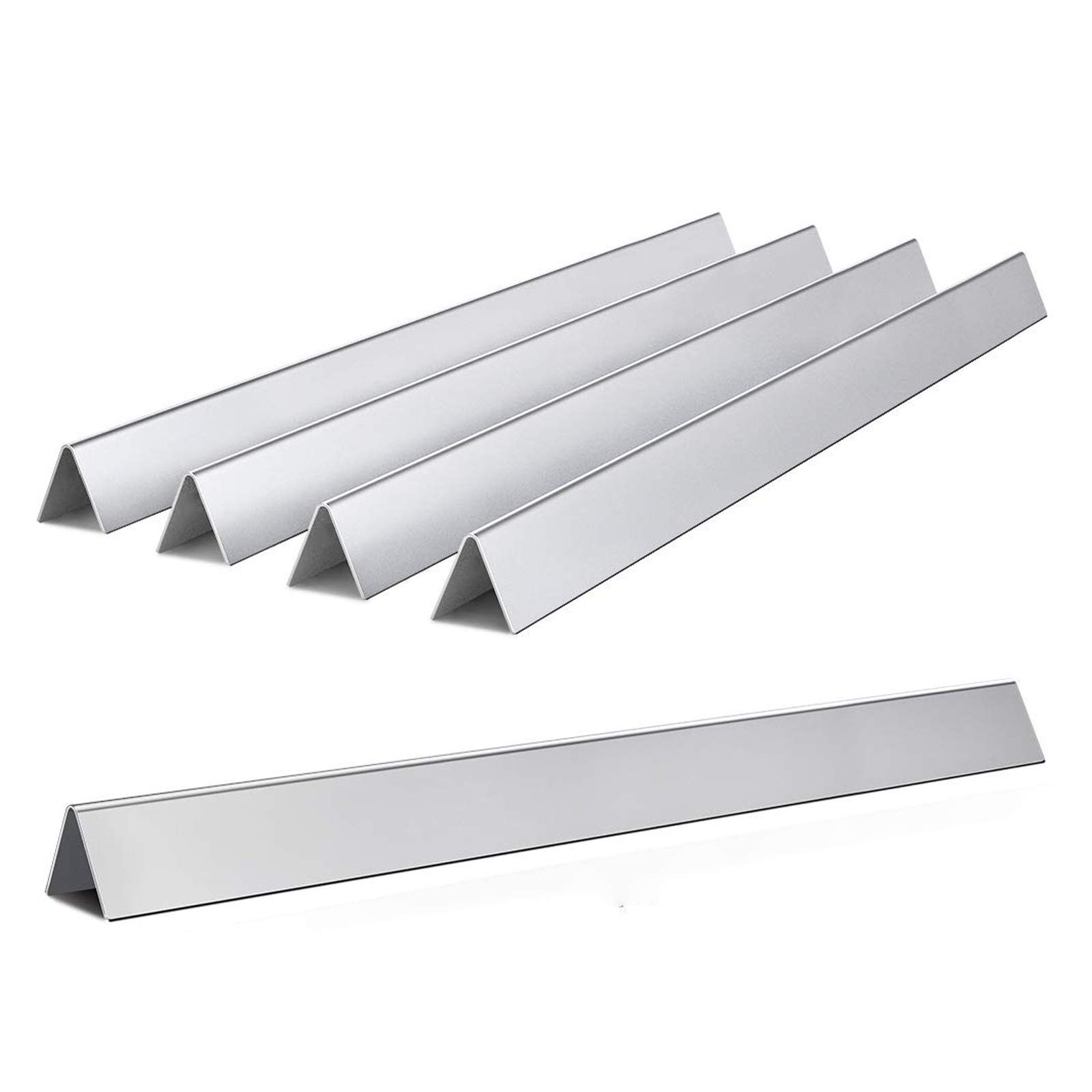 7540 7539 Flavourizer Bars di ricambio per Weber Genesis 300 Series, E310, E320, S310, S320 Flavourizer, con controllo laterale, set di 5 barre Flavour in acciaio inox