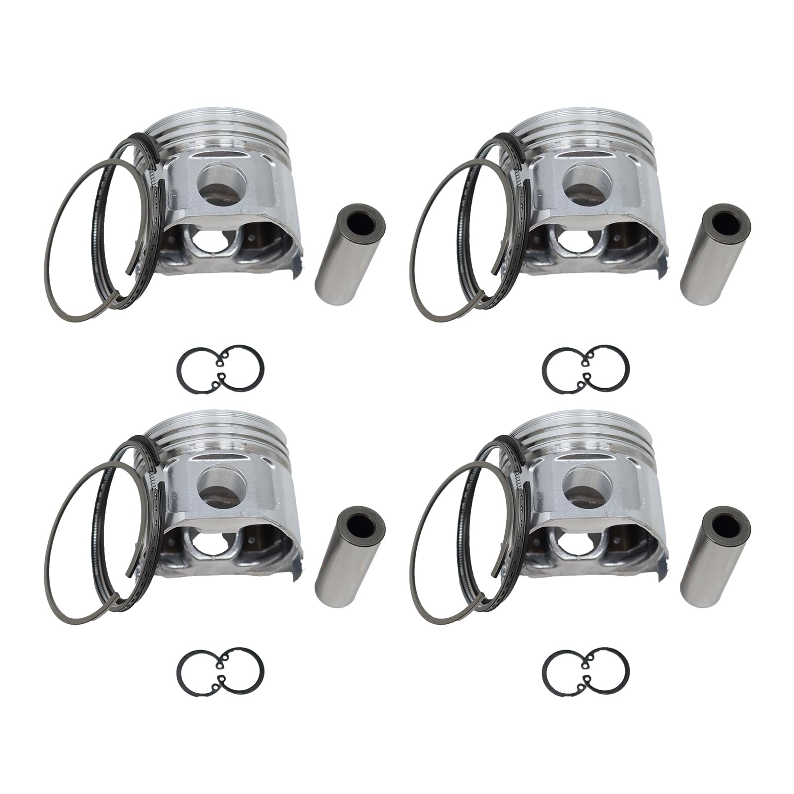 Amazon.com: Piston Kits & Rings Set 95.4mm 8-97220-604-0 8