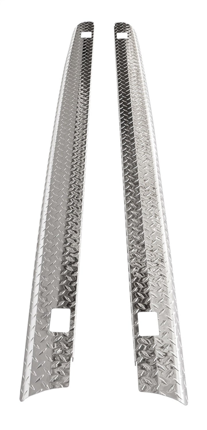 ICI SPBR46TB Aluminum Tread Bright Bed Cap Protector Fits 1999-2006 Chevrolet/GMC Silverado/Sierra 1500/2500/3500 Short Bed with Stake Pocket Holes