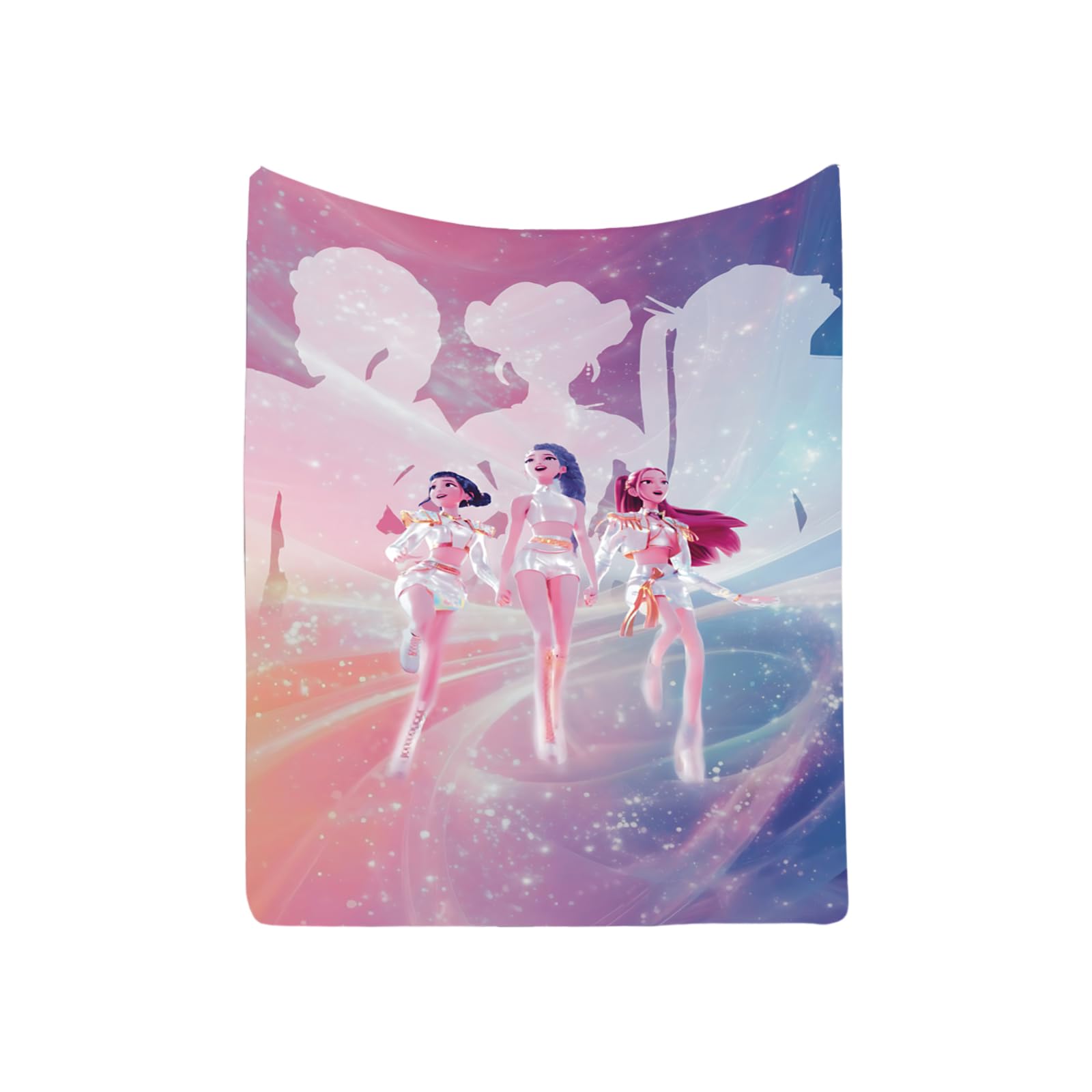 Kpop Demon Hunters Huntrix Couvertures Qualité Doux Chaud Jeter Couverture Hiver Enfants Canapé Lit Moelleux Couvre-lit