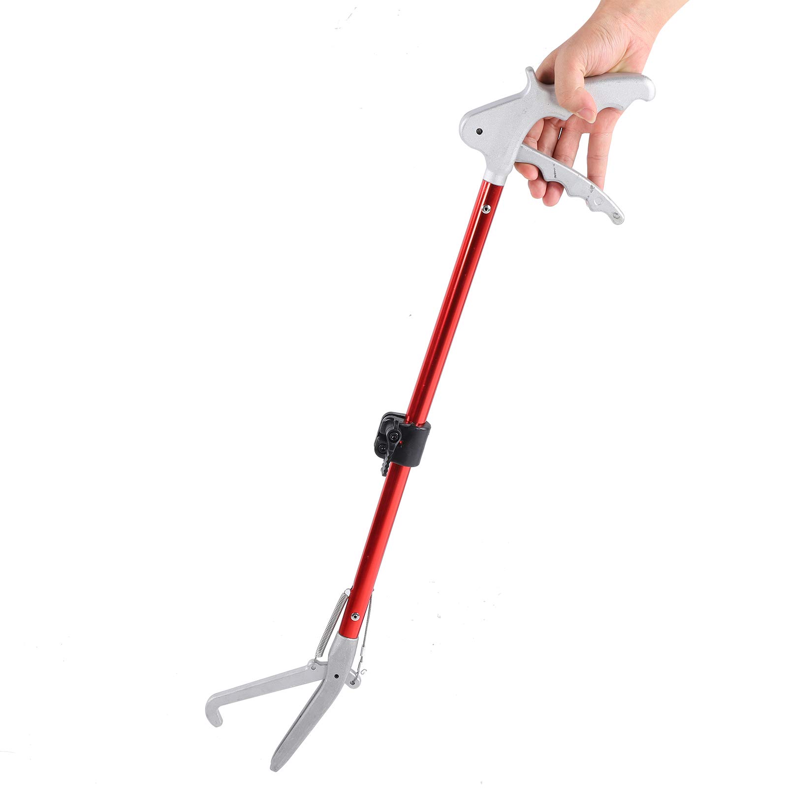 Verrückter Professionelle Aluminiumlegierung Clip Tool Faltbarer Schlangengreifer, Faltbare Schlangenzange, Haustiere Kleintiere Reptilien für die Schlange